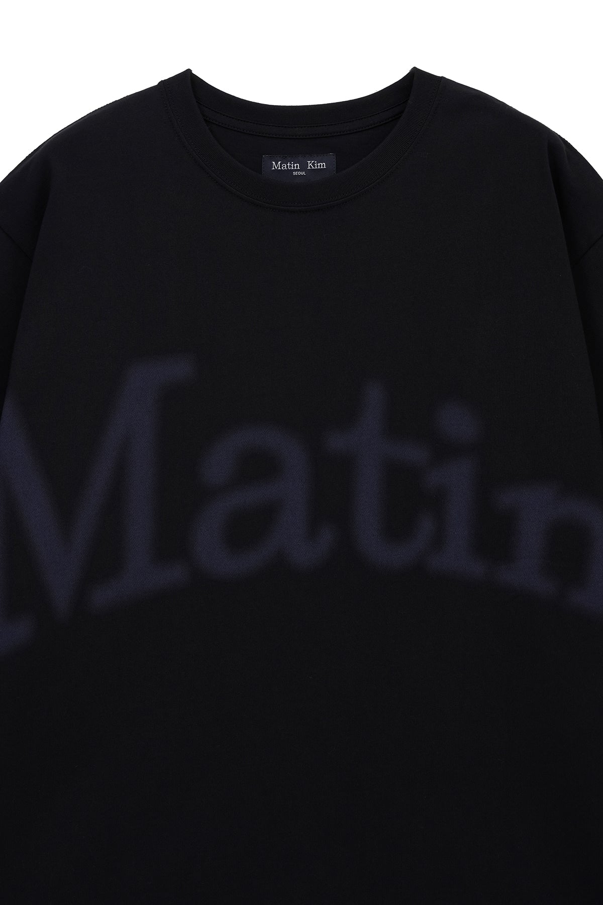 Matinkim Big Arch Logo Top For Men IN Black