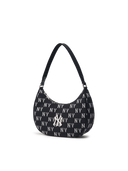 MLB Korea Classic Monogram Jacquard Hobo Bag