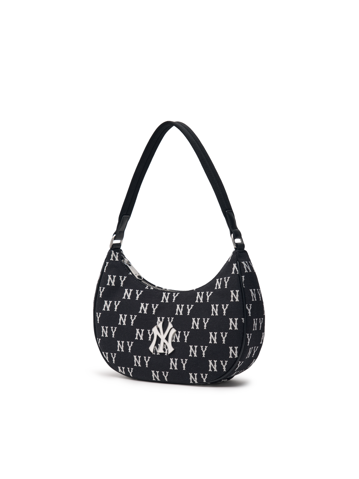 Mlb Classic Monogram Jacquard Hobo Bag