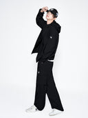MLB Korea Gorpcore Cotton Touch Parachute Cargo Wide Pants