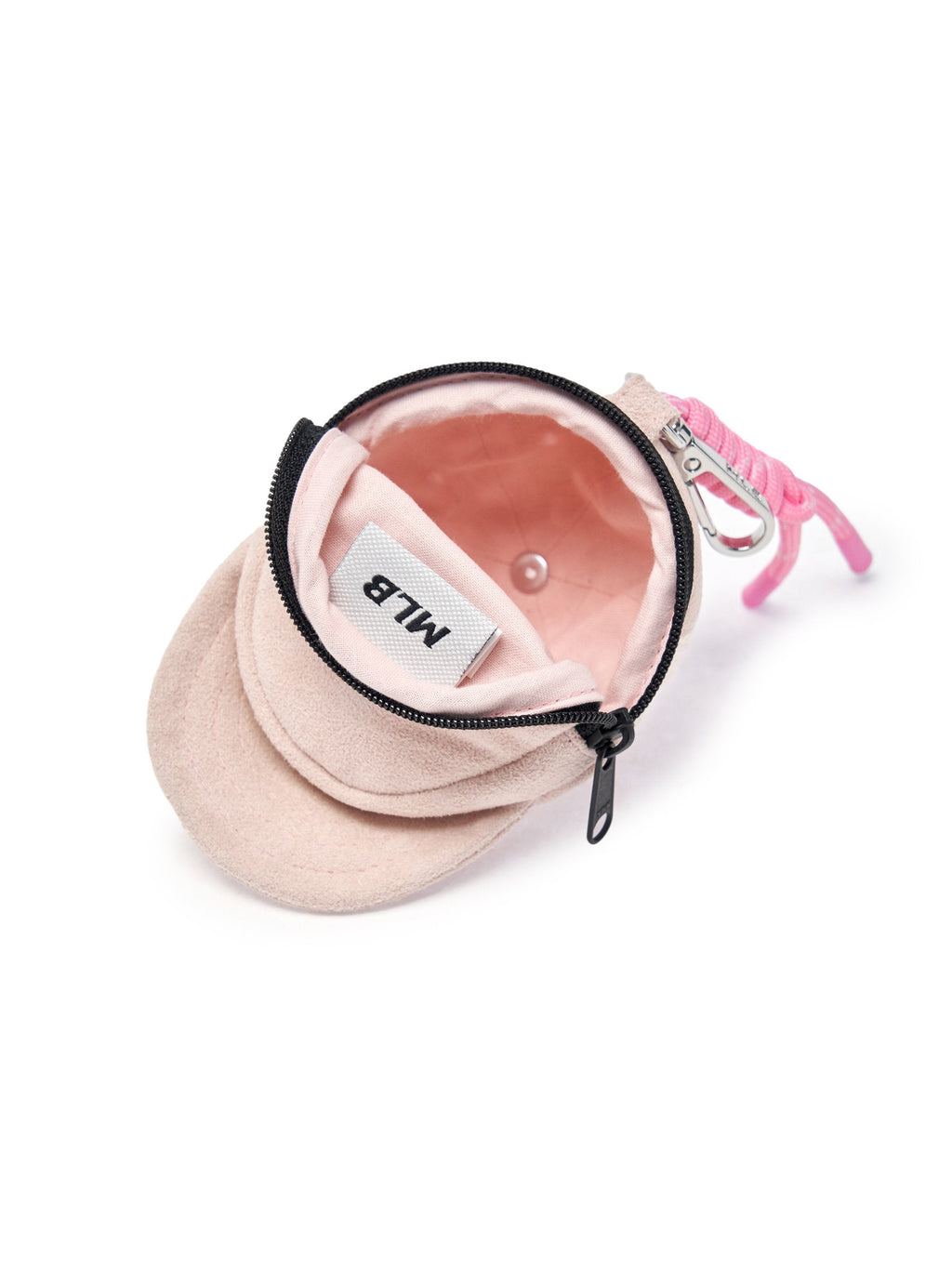 MLB Korea Basic Suede Ballcap Pouch Keyring
