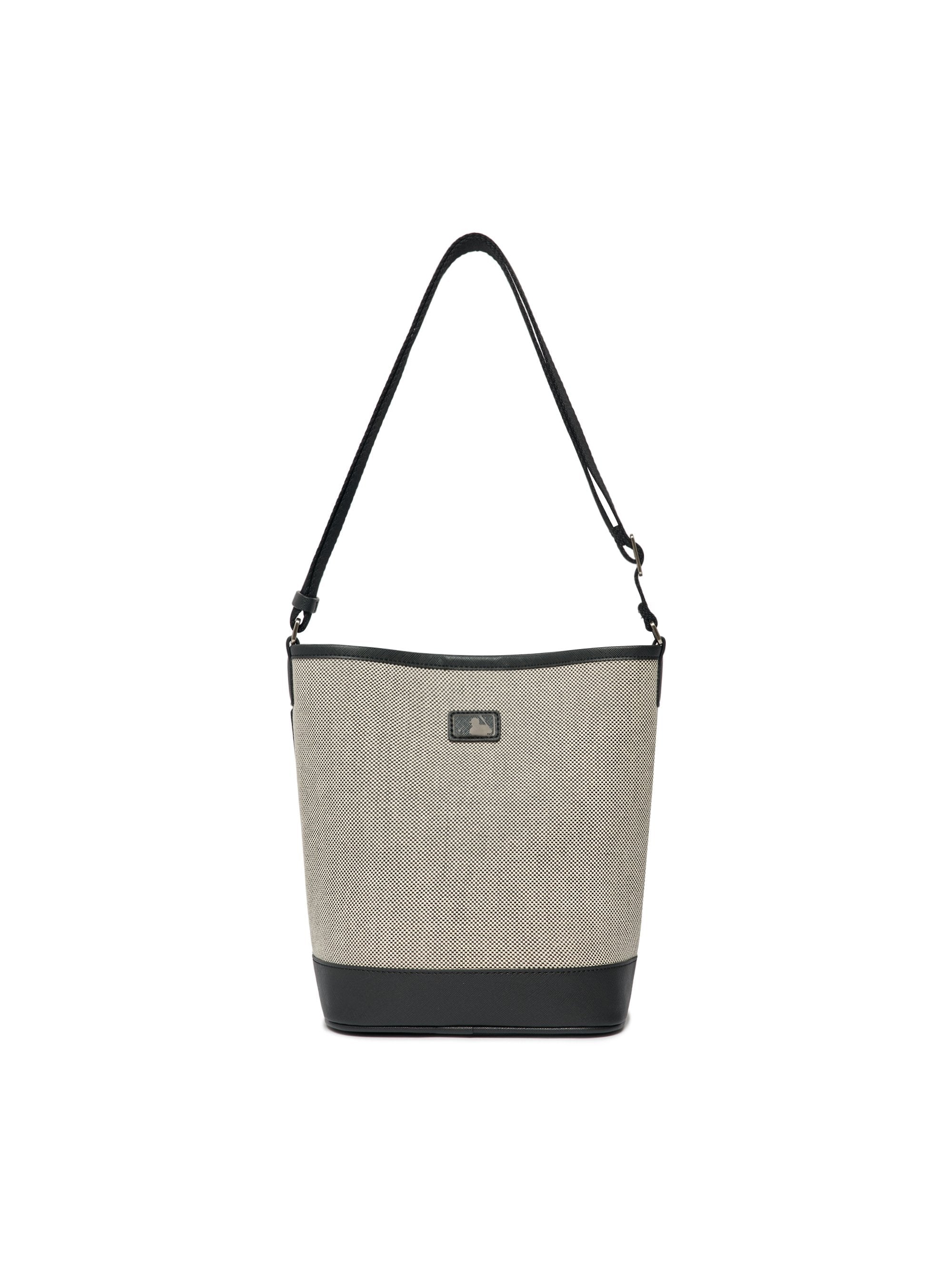 MLB Korea Basic Big Logo Canvas Bucket Bag