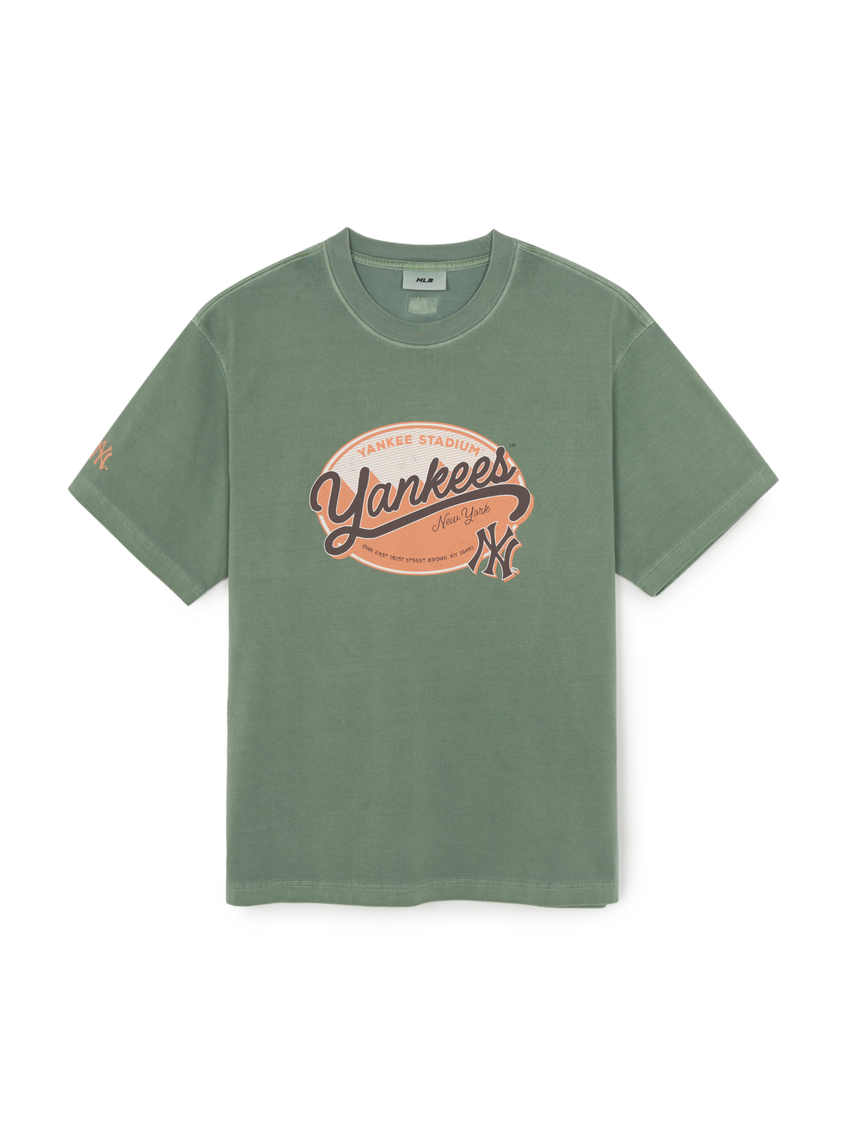MLB Korea Vintage Washing Graphic T-shirt