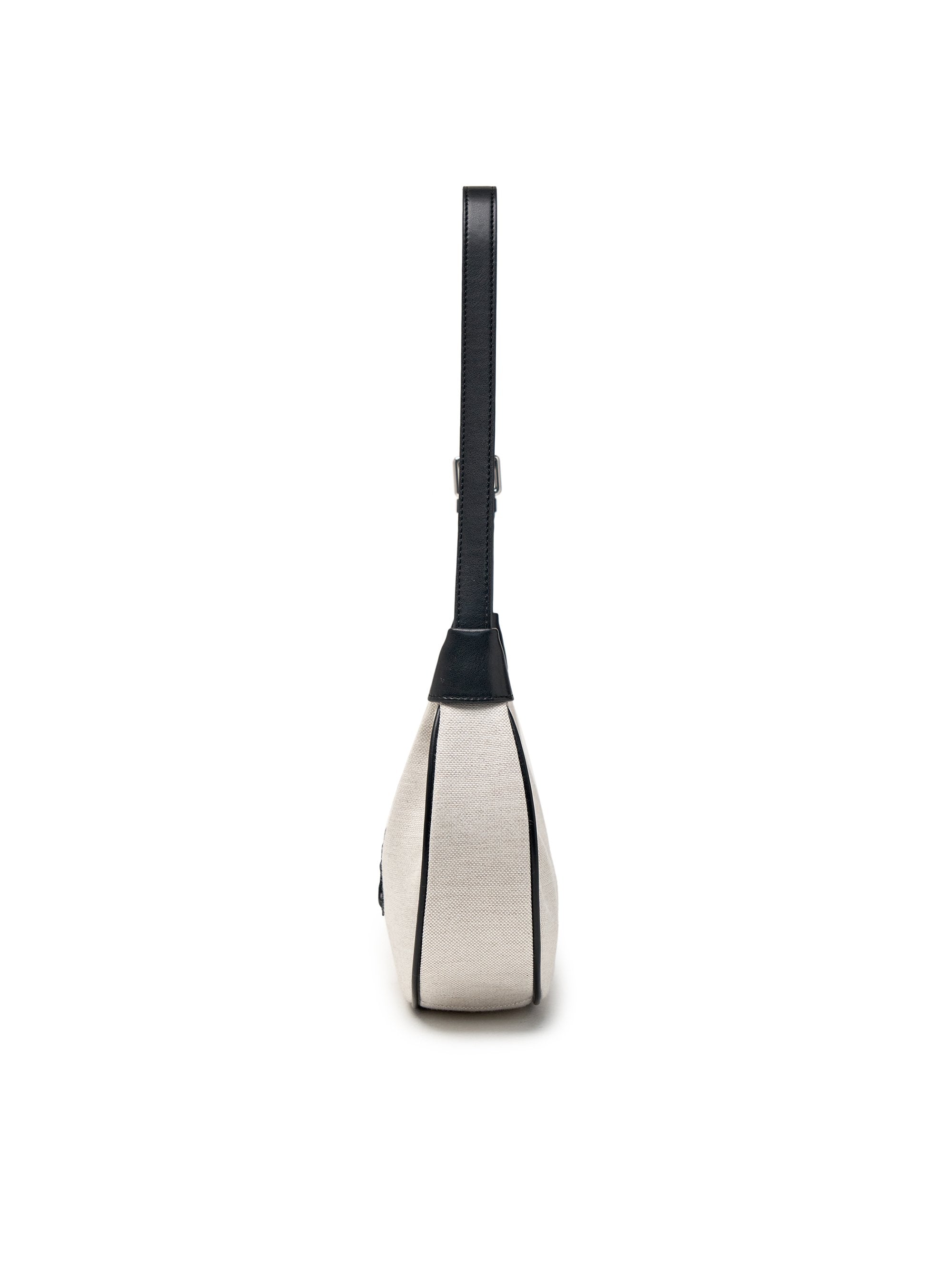 [mlb korea] Basic Canvas Hobo Bag