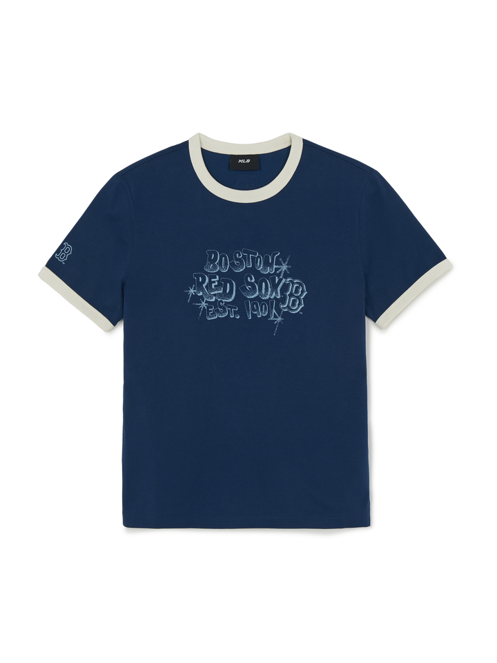 MLB Korea Vintage Graphic Over Fit T-shirt