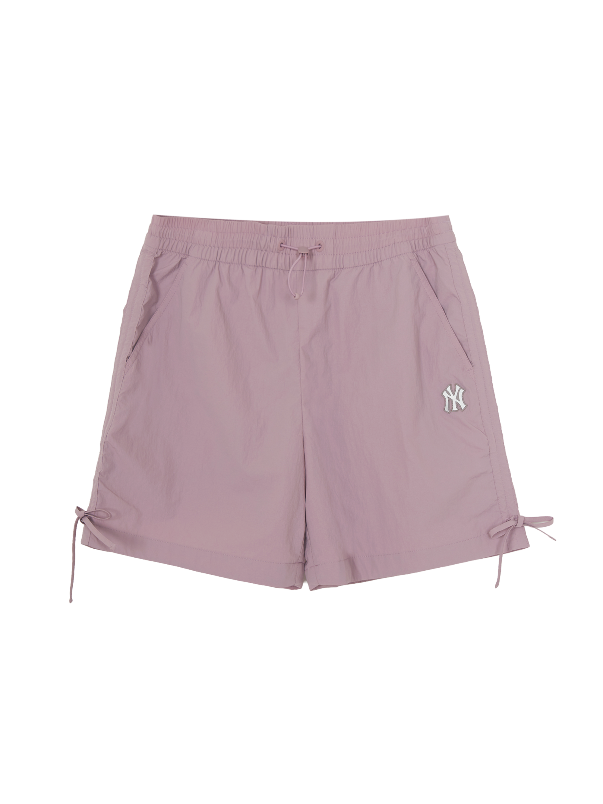 MLB Korea Women's Gorpcore Glossy Shirring 6in Shorts