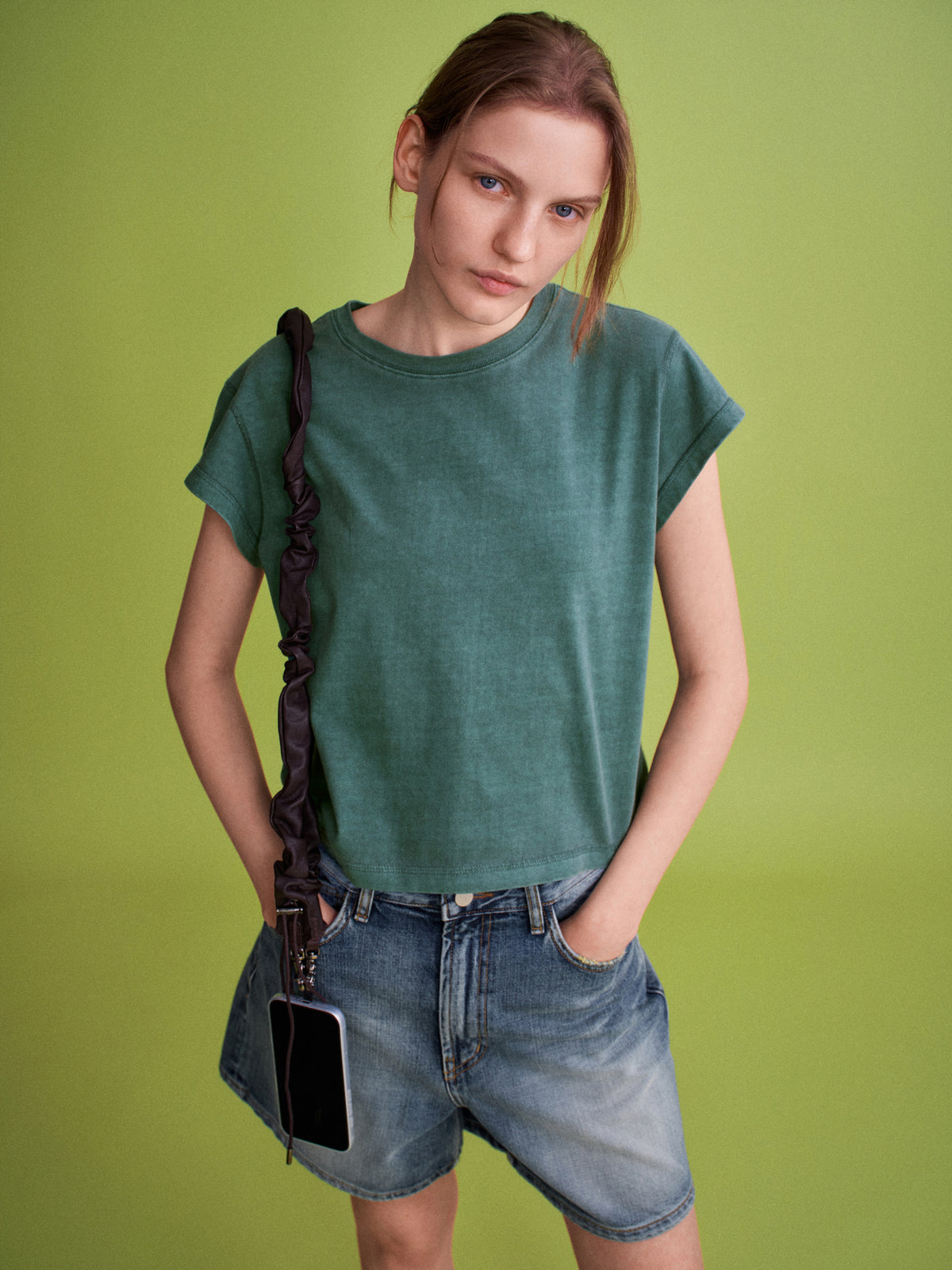 Facade Pattern Vintage Phone Strap