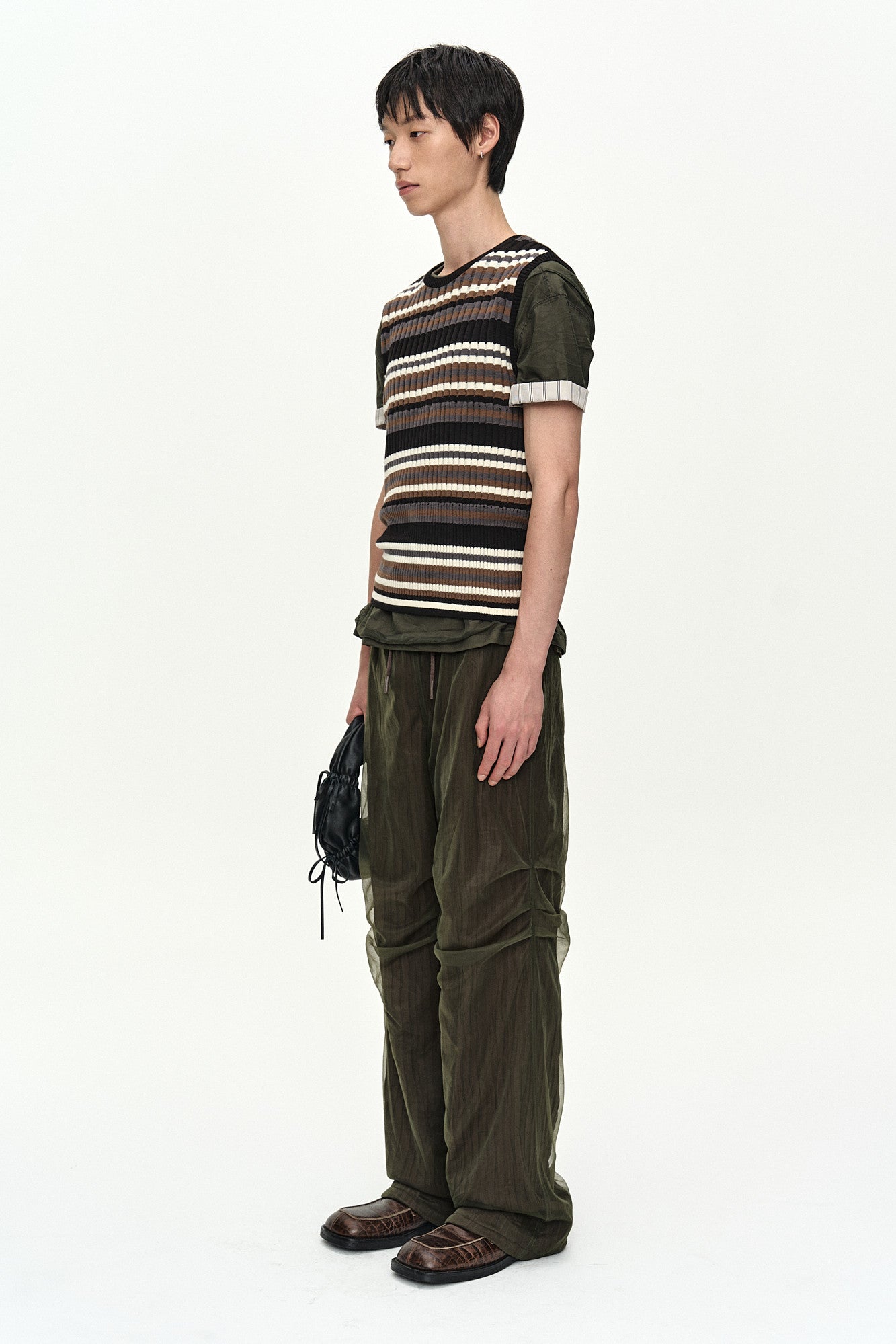 Andersson Bell Contrast Rib Sleeveless