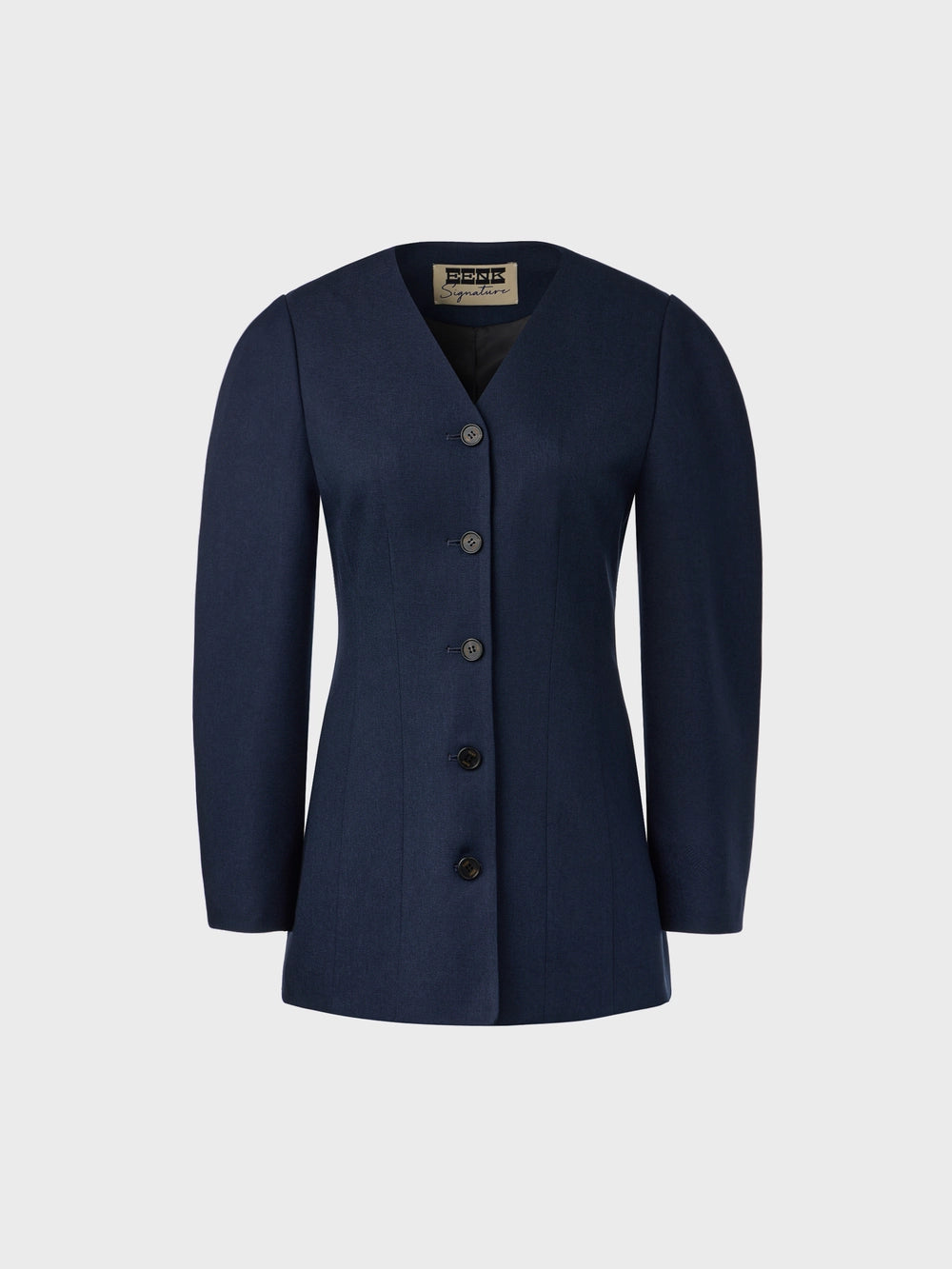 EENK Oversized Hourglass Jacket - Navy