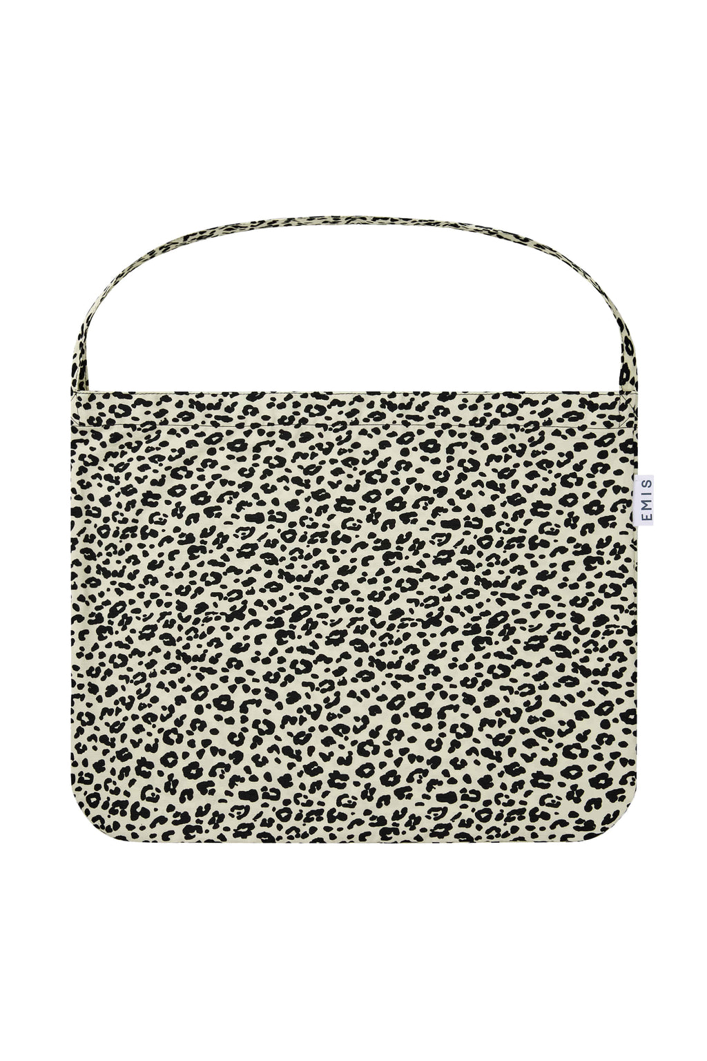 Emis 22Y Leopard Corduroy Eco Bag-Ivory