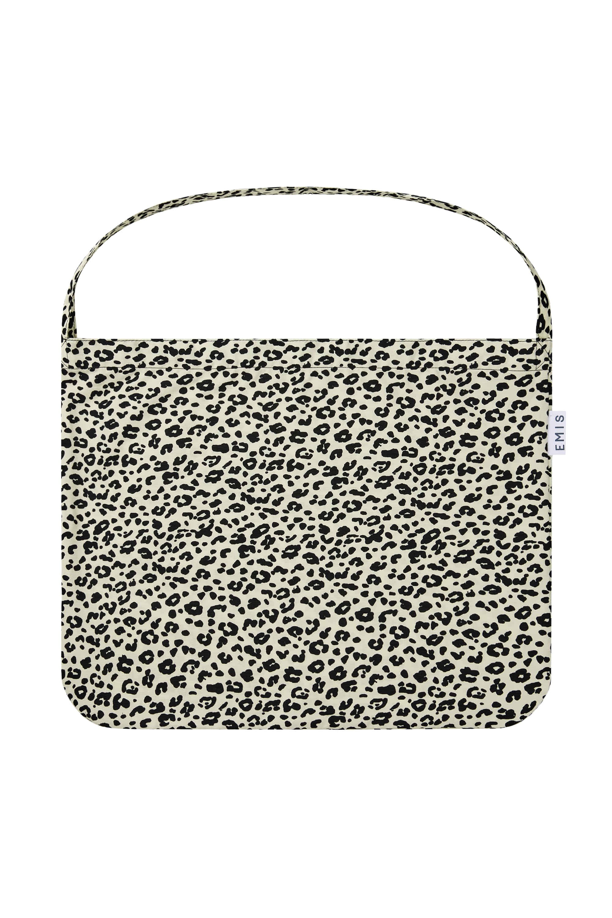 Emis 22Y Leopard Corduroy Eco Bag-Ivory