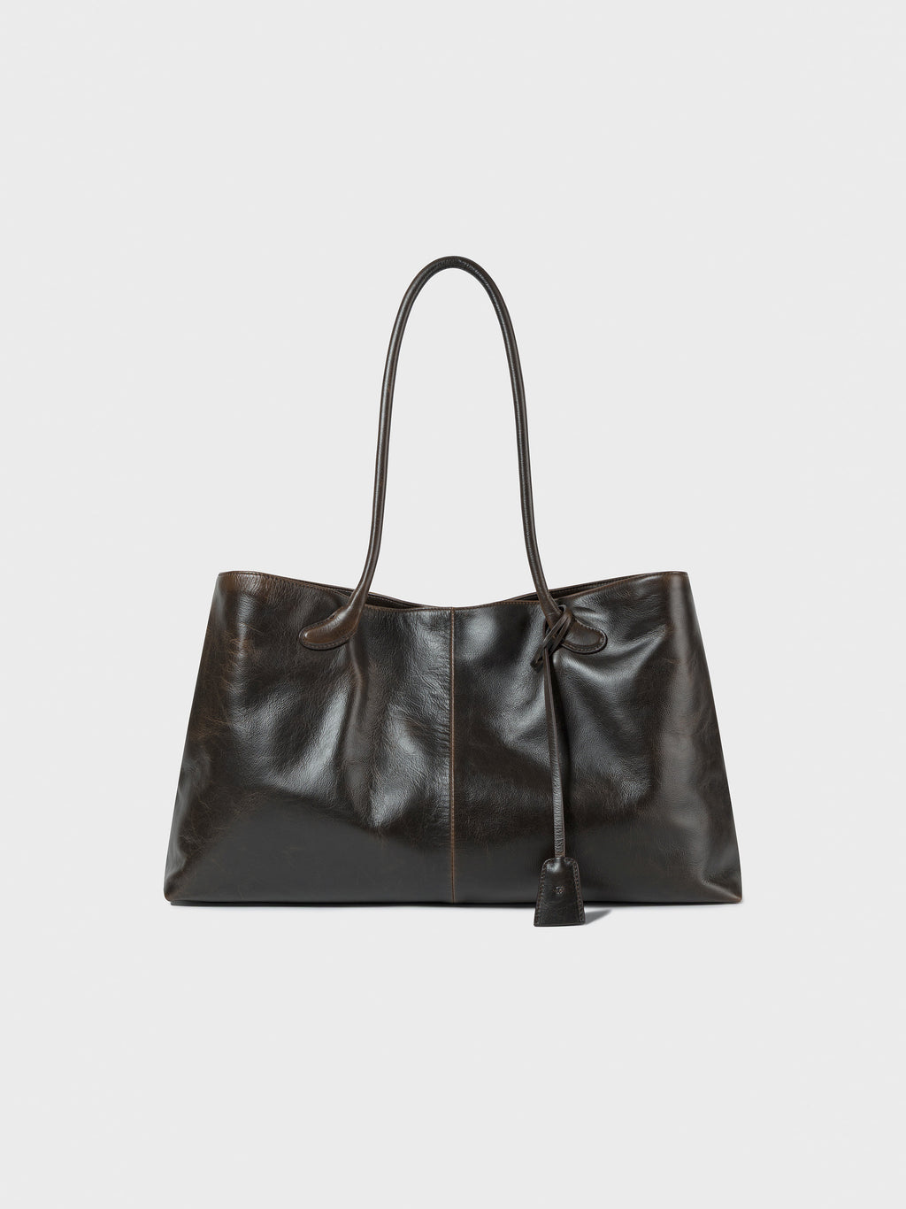 [low_classic] HARICOT BAG  
LEATHER BROWN
