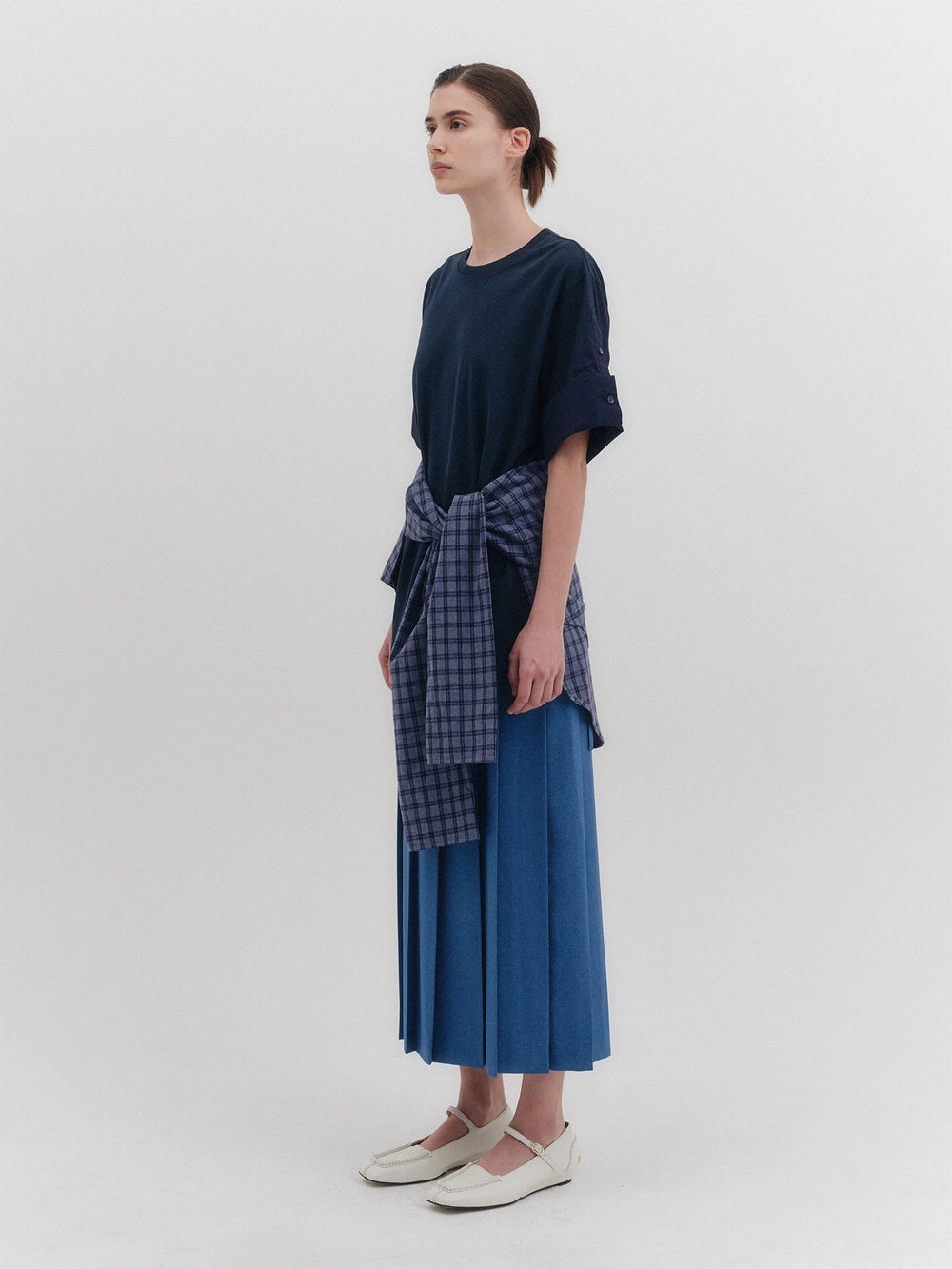 EENK Shirt Sleeve T-shirt - Navy