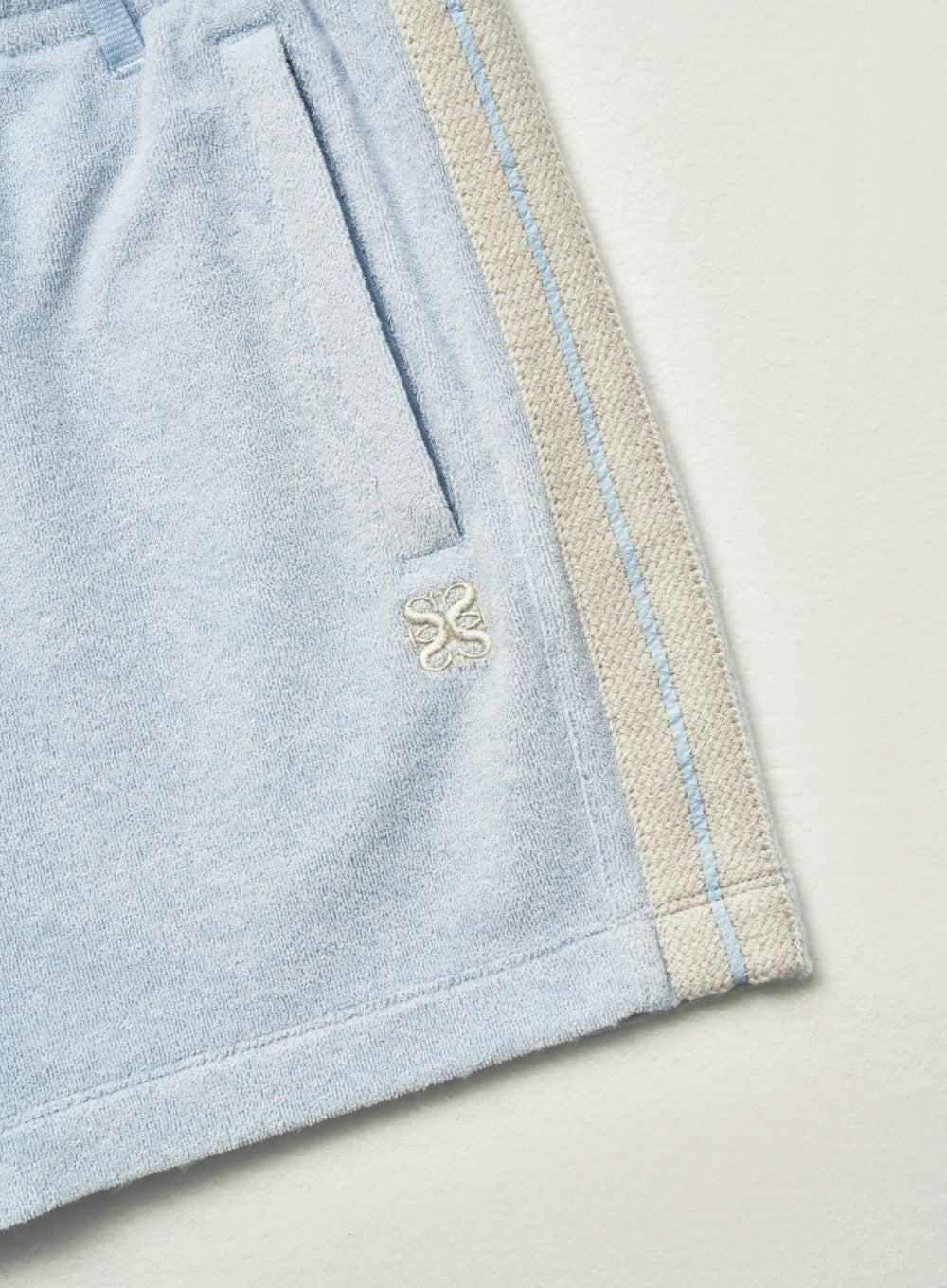 [satur] (W) Lawton Terry Shorts - Sky Blue
