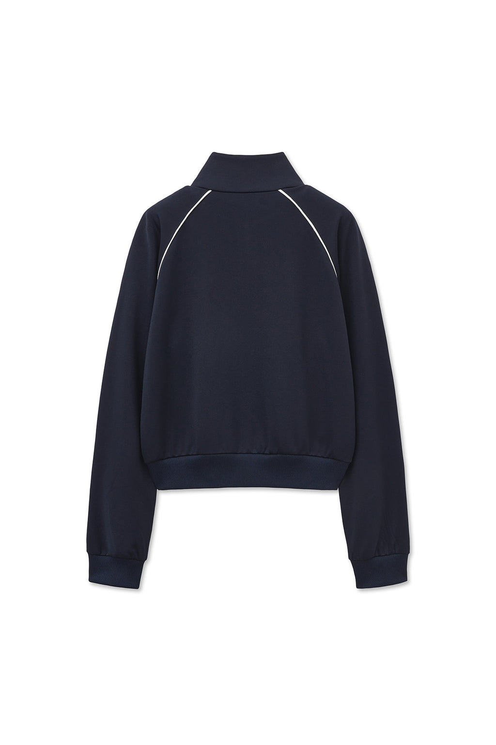 [matinkim] HEART LOGO TRACK JUMPER IN NAVY