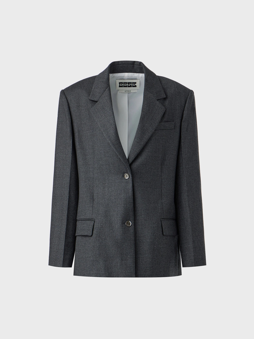 EENK Transformable Single Blazer - Gray