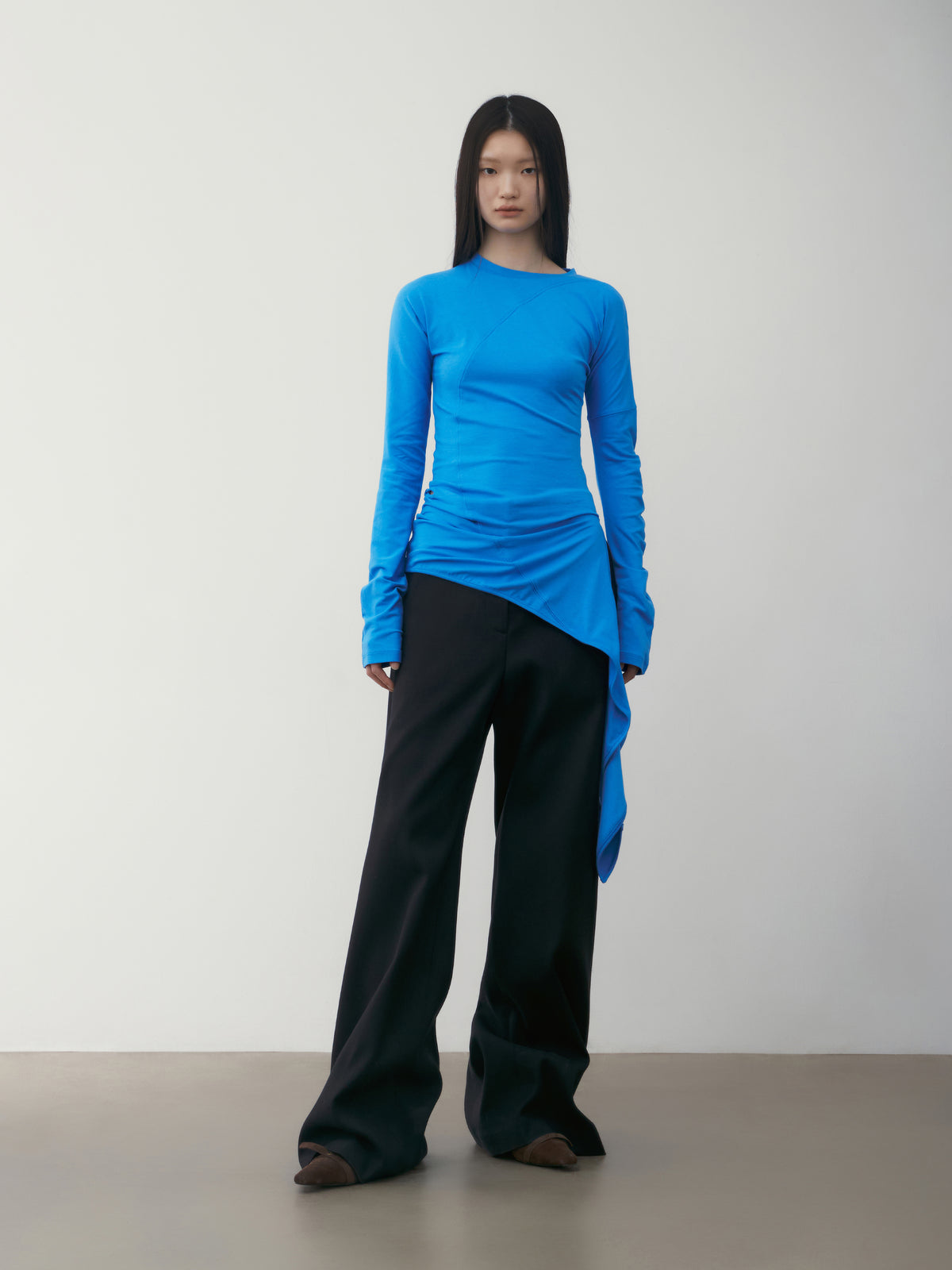 Low Classic LC Wrap T-Shirt Blue