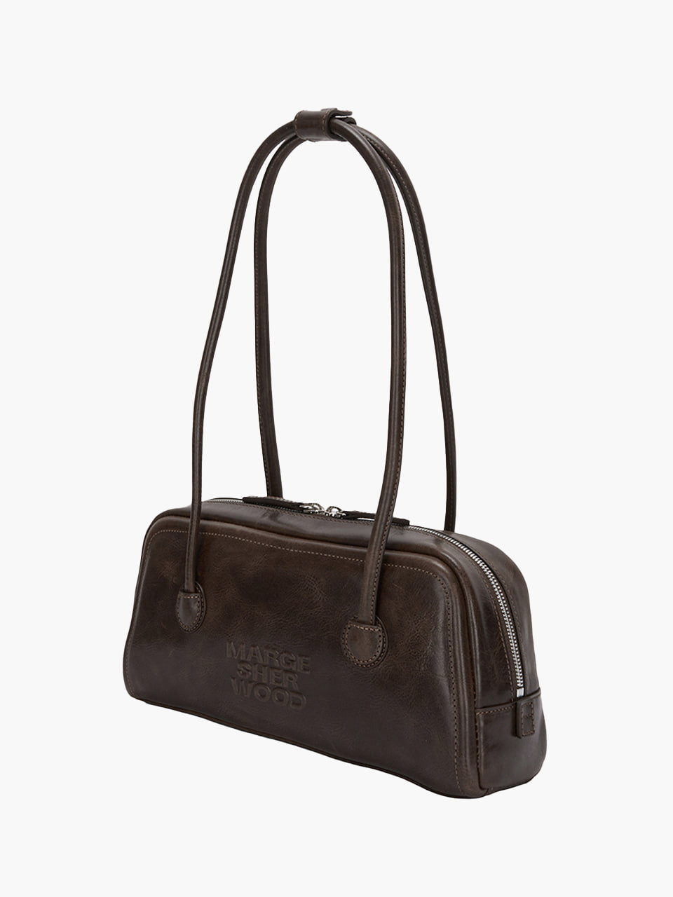 Margesherwood Soft Boston EW washed brown pull-up