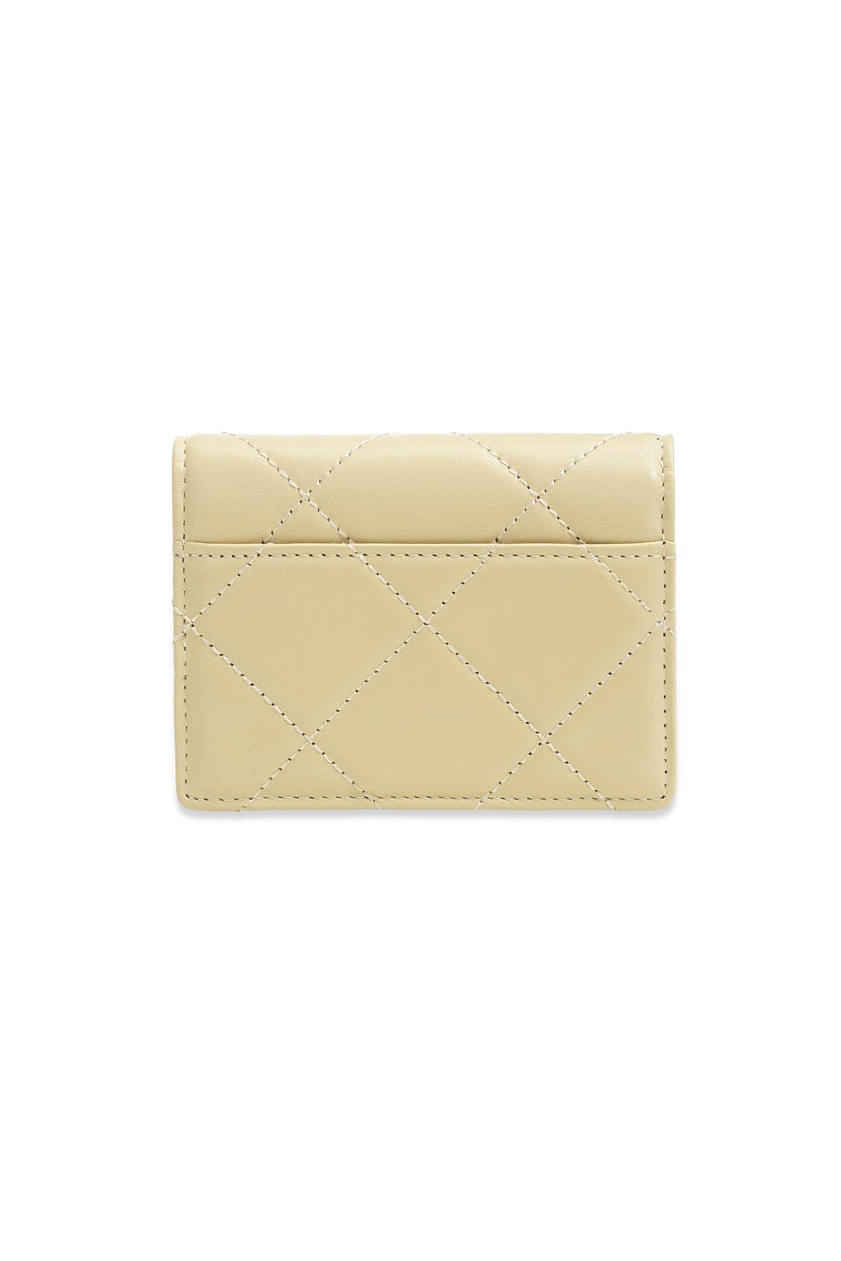 Matinkim Puff Quilt Wallet IN Butter