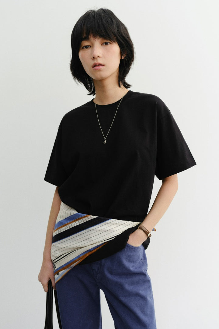 Dunst Unisex Essential Loose T-Shirt Black