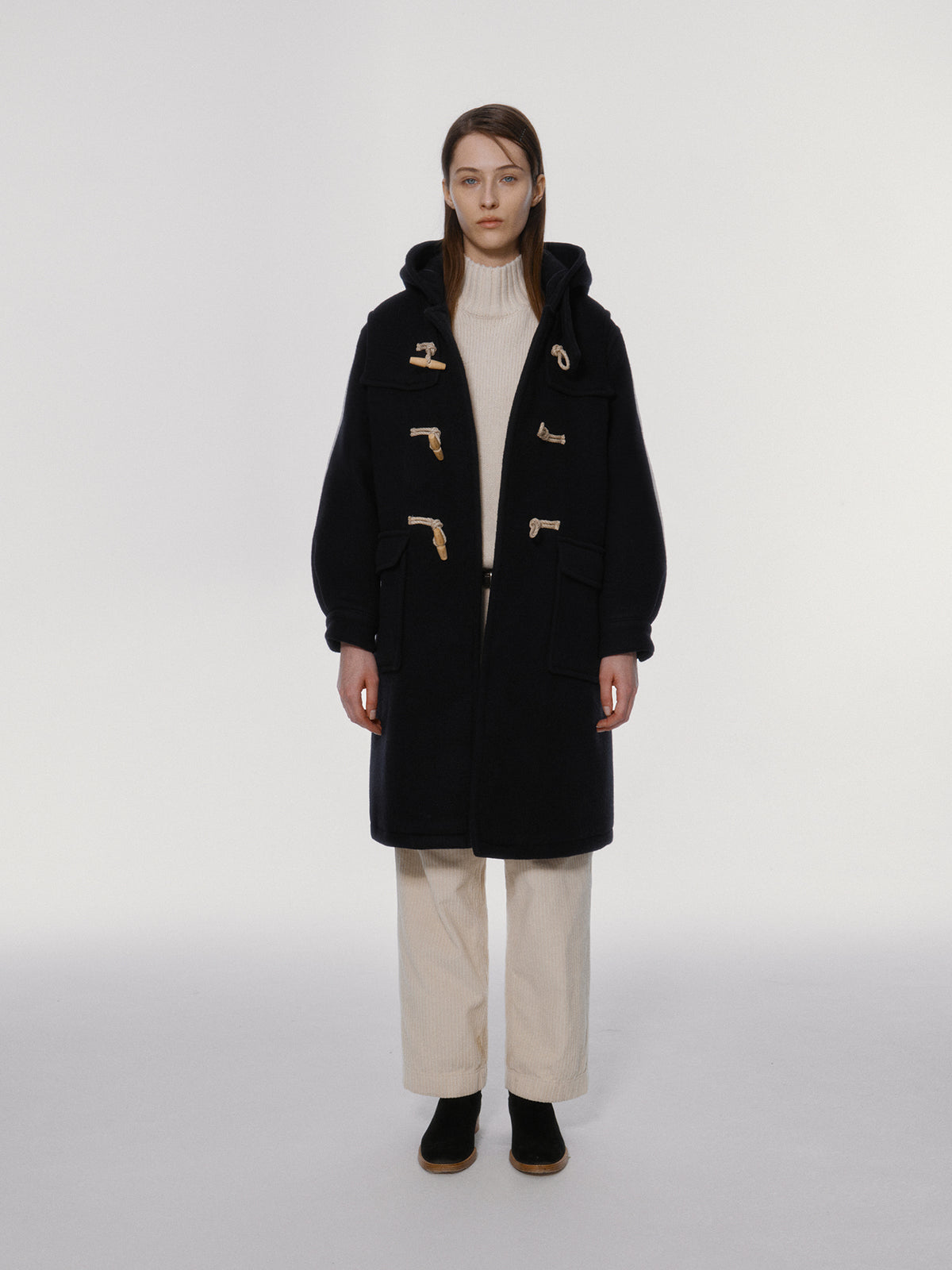 Nothing Written Classic duffle coat (Dark navy)