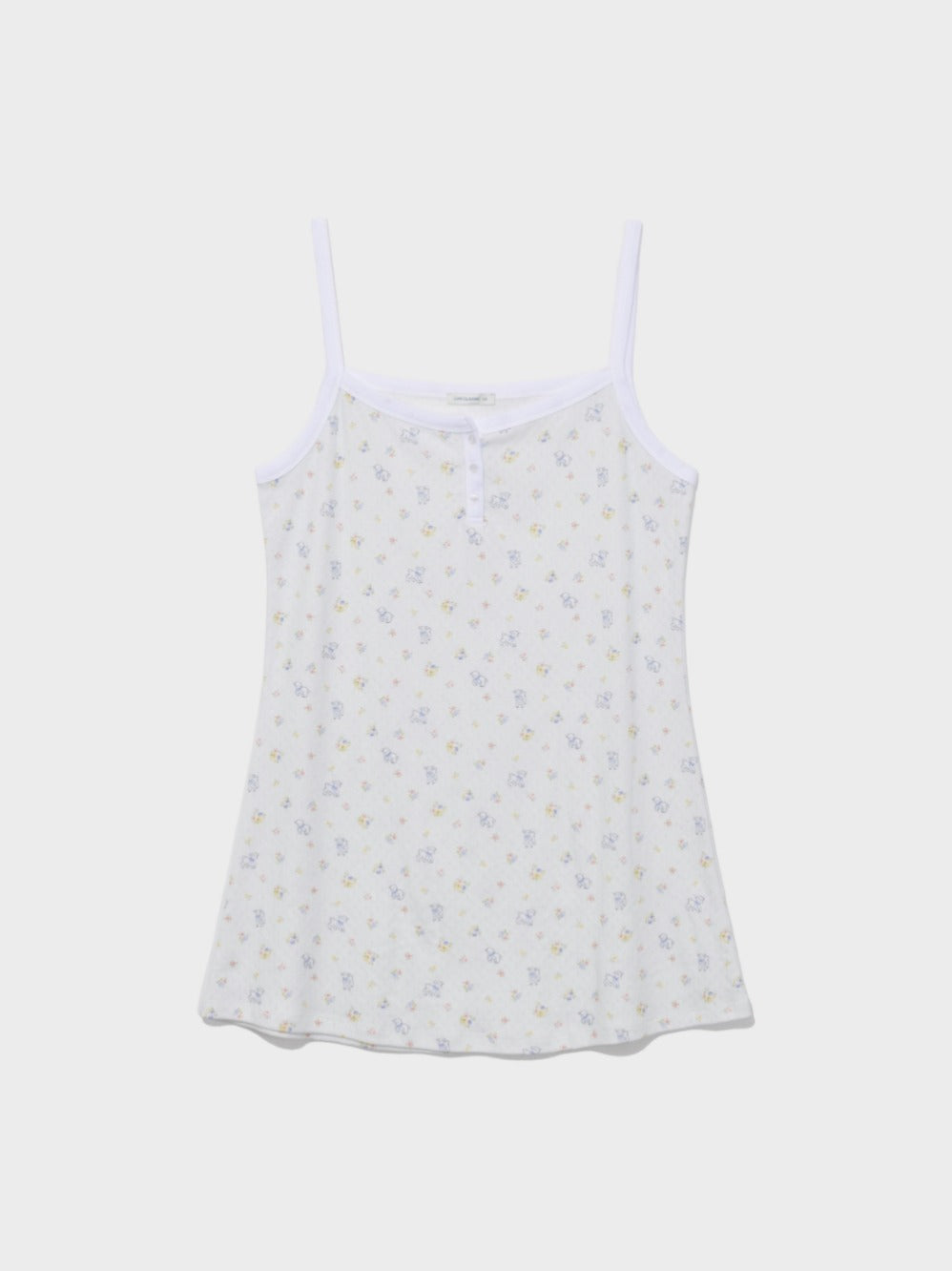 Low Classic Camisole Jersey Dress Off White