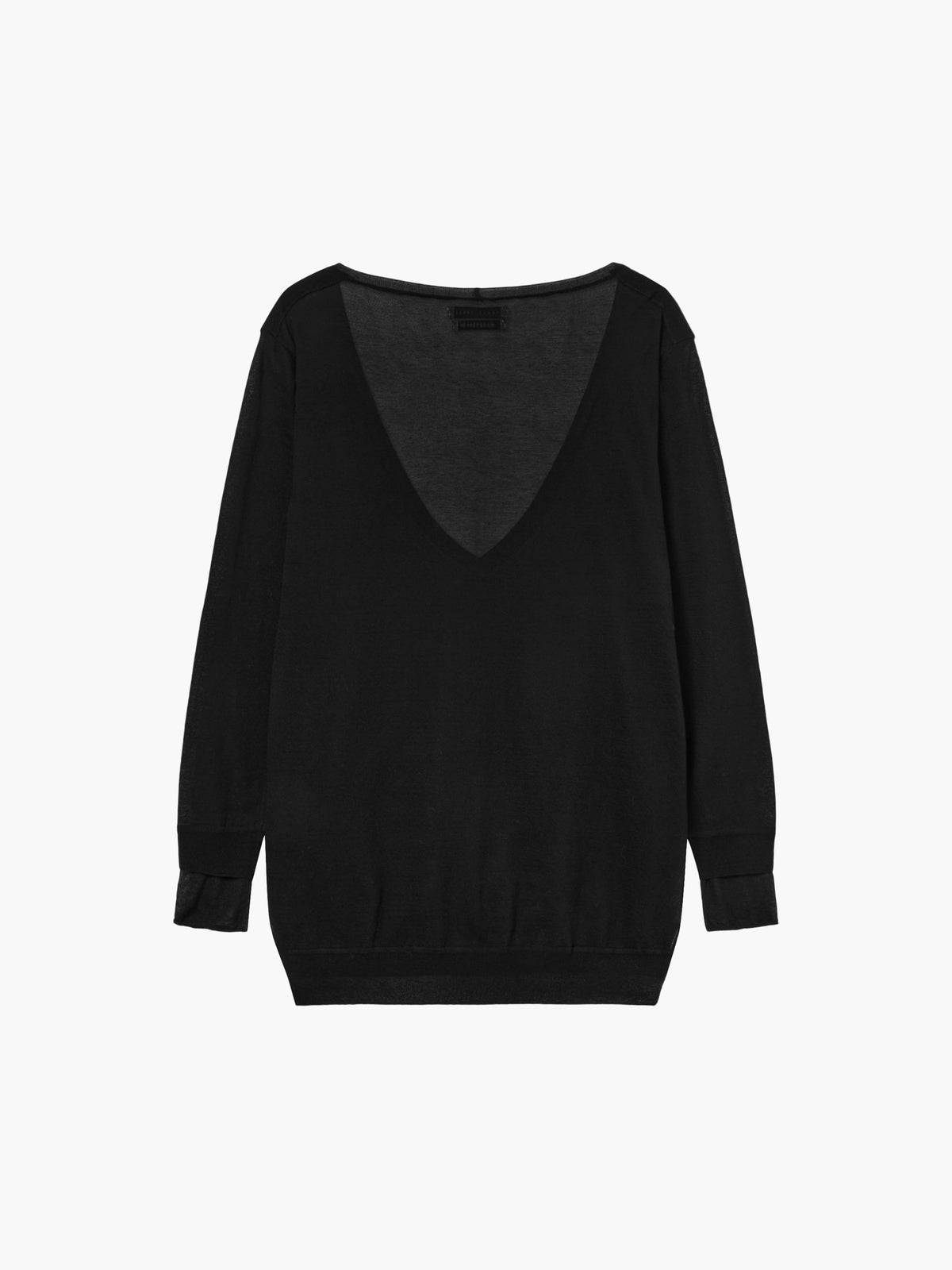 Margesherwood Deep V-Neck Pullover black