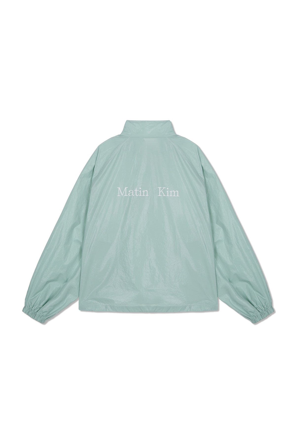 Matinkim Matin Kim Logo Coating Jumper IN Mint