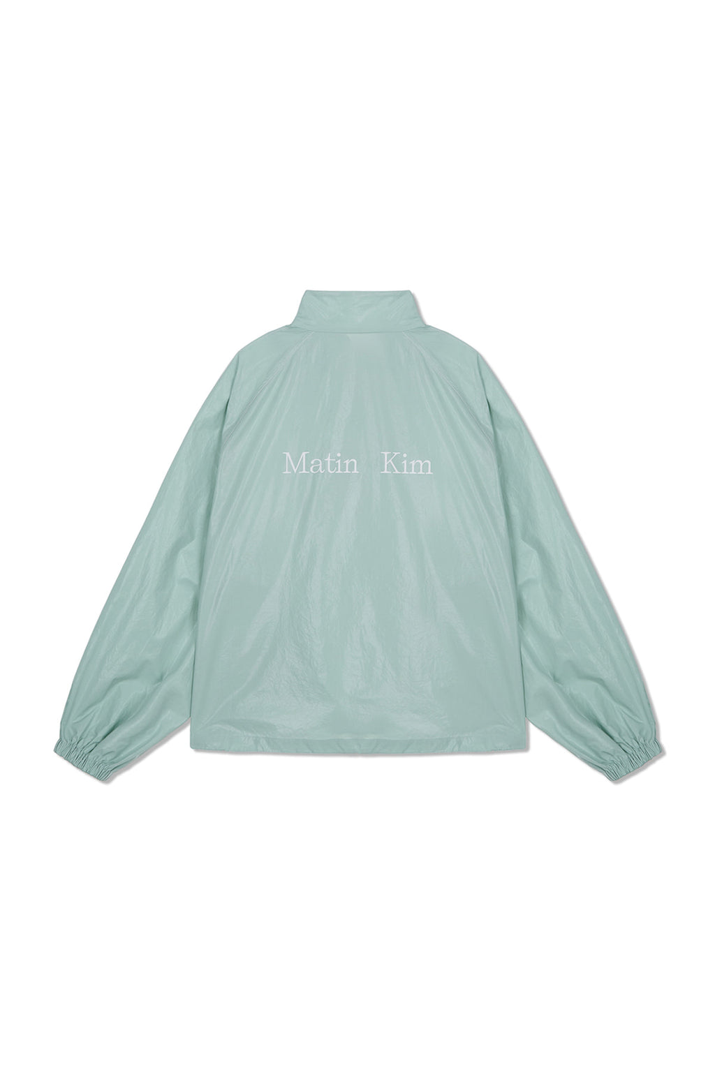 Matinkim Matin Kim Logo Coating Jumper IN Mint