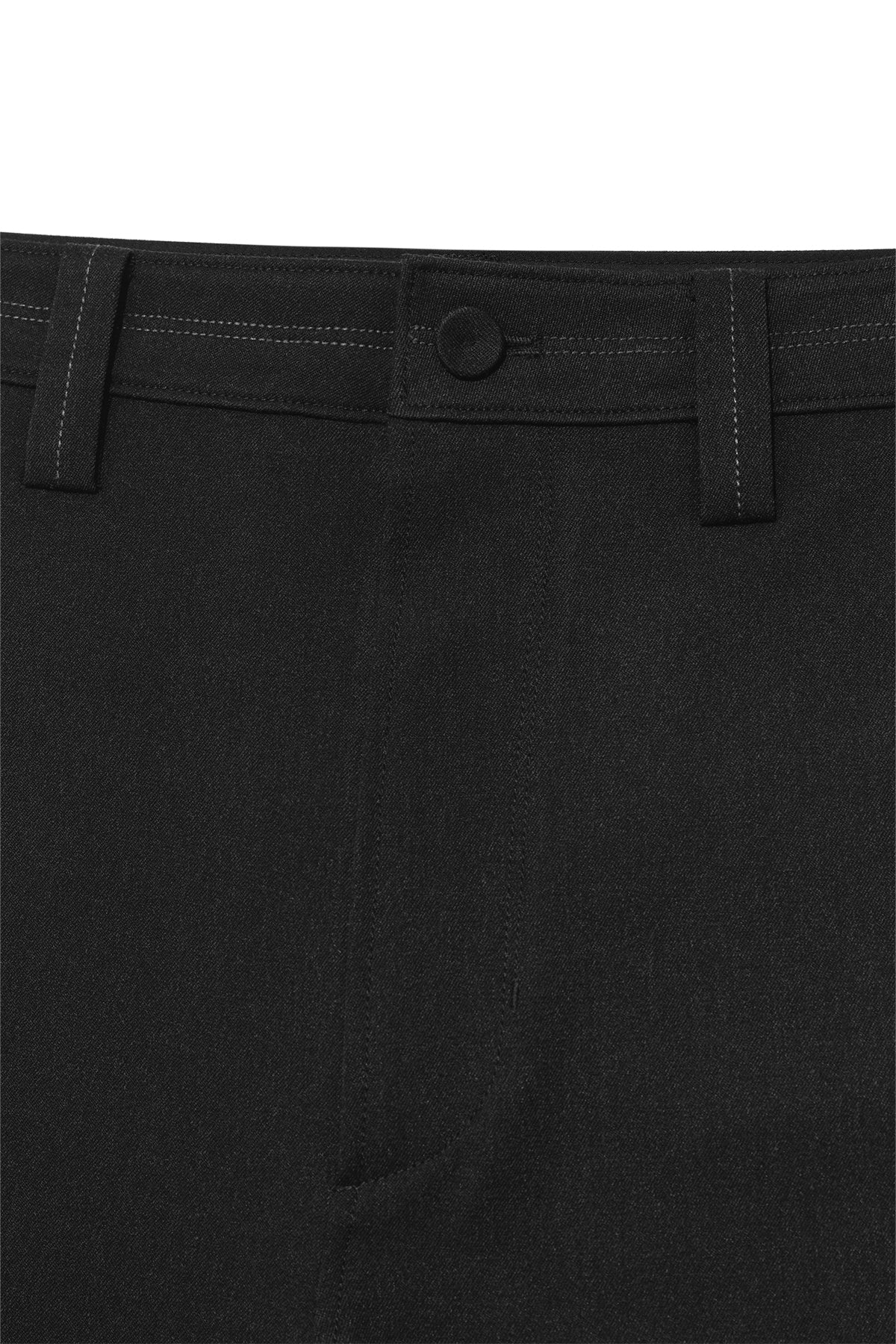 Matinkim Stitch Point Button Trouser For Men IN Charcoal