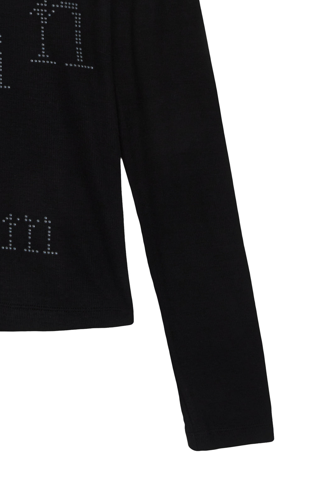 [matinkim] DOT GRAPHIC LOGO LETTERING TOP IN BLACK