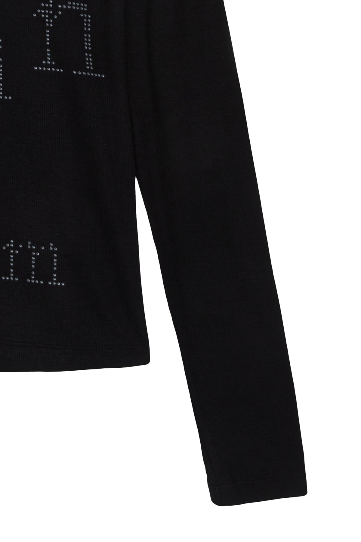 [matinkim] DOT GRAPHIC LOGO LETTERING TOP IN BLACK