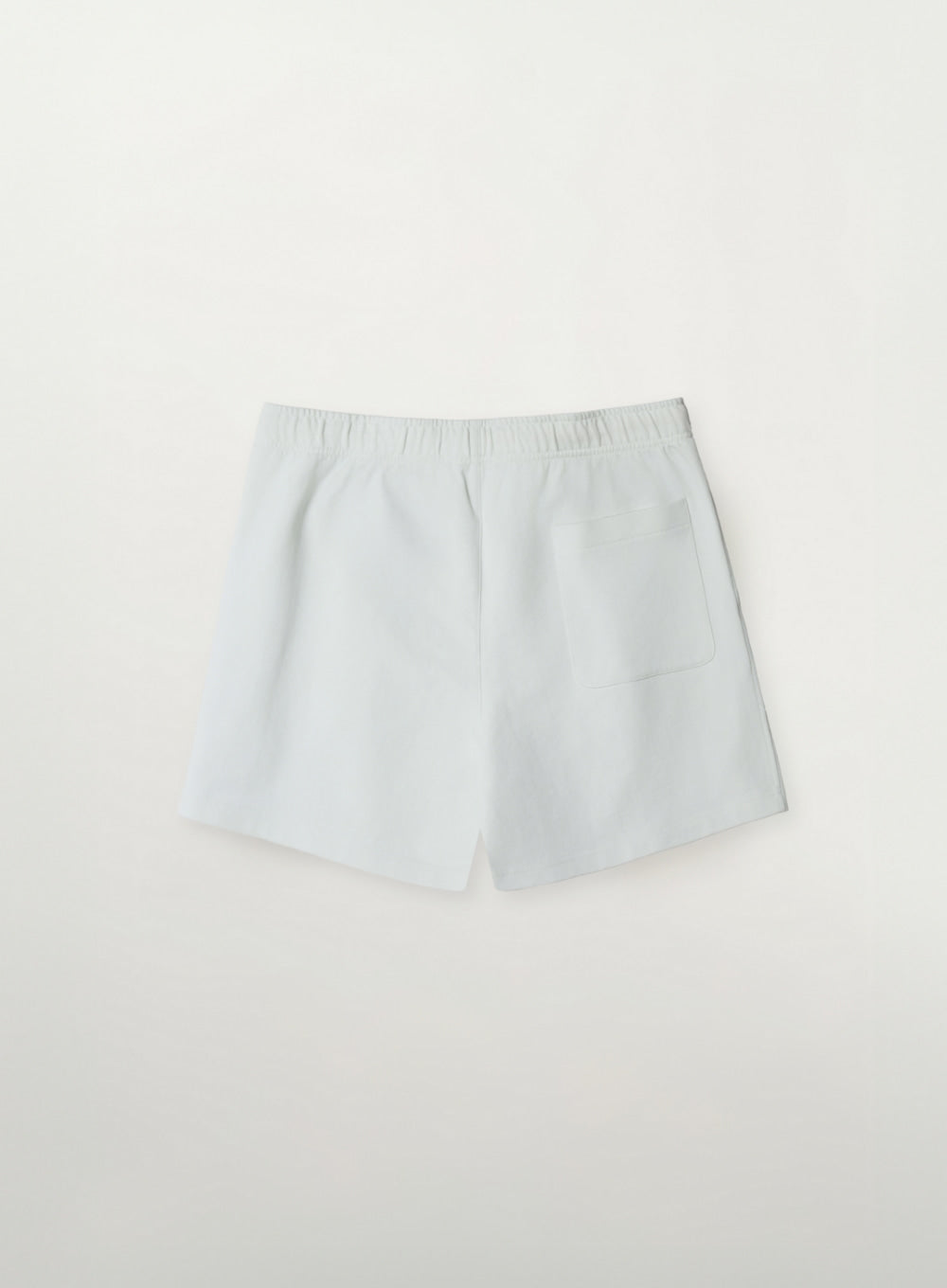 Satur Crest Logo Easy Shorts - White
