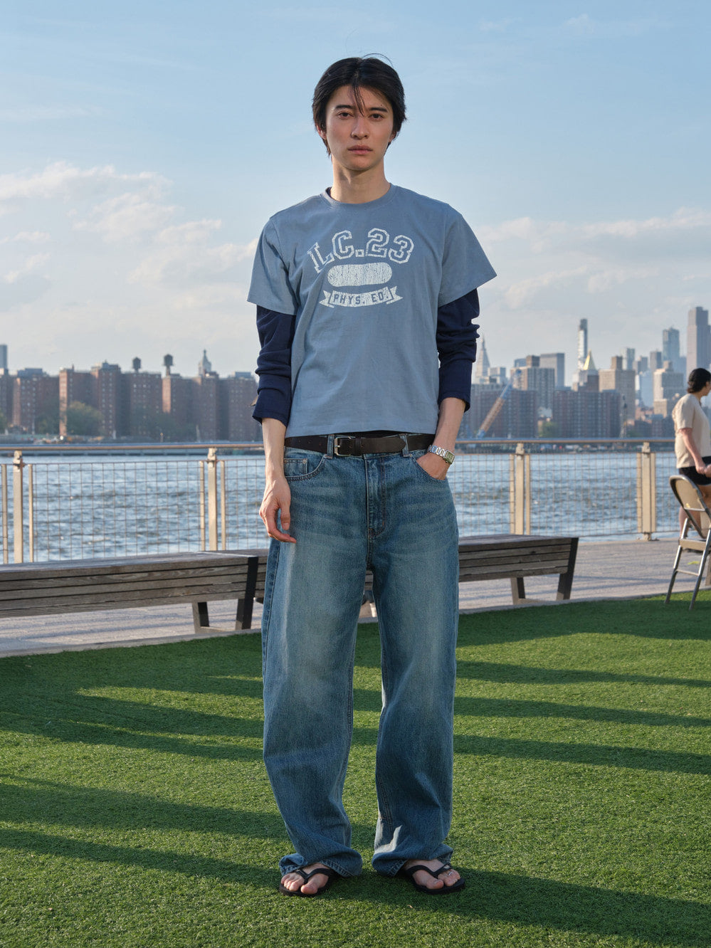 Low Classic Lc 23 Tee Blue