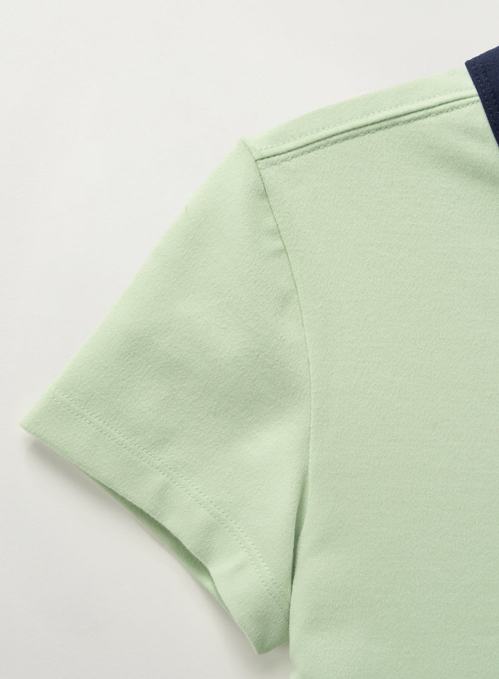 [satur] (W) Apero Crop Ringer T-Shirt - Mint