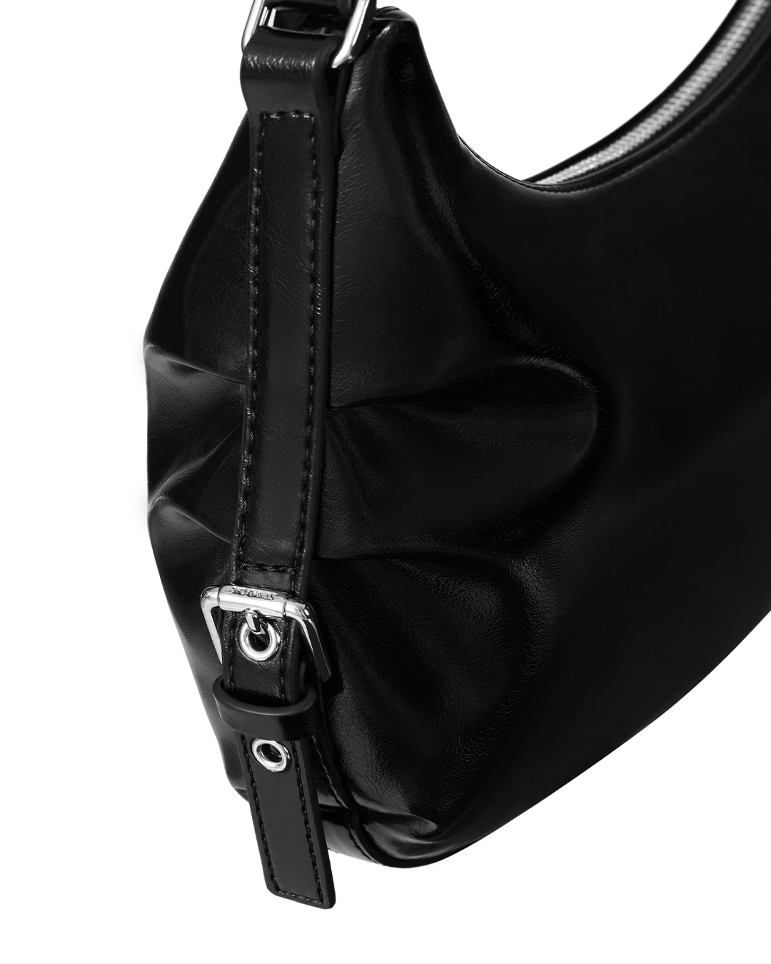 [standoil] Belted Round Bag · Belted Round Bag / Black