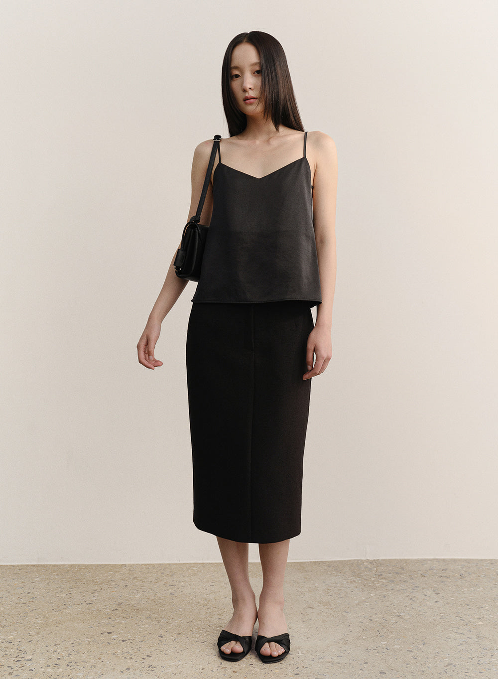 Kindersalmon Clara Sleeveless Black