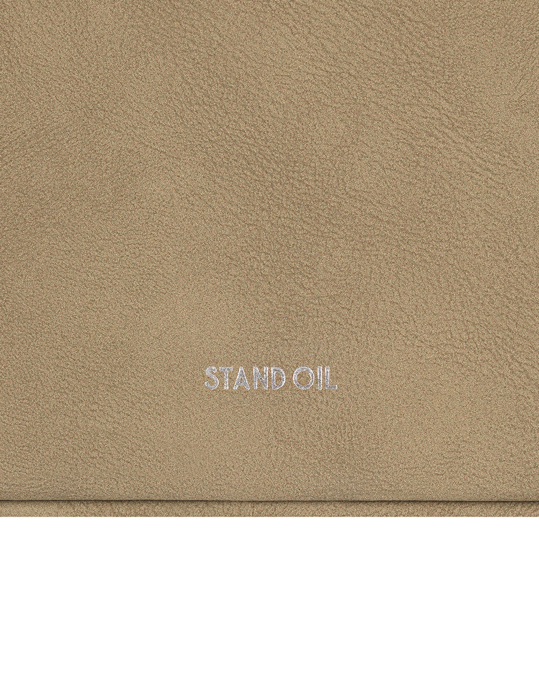 [standoil] Square Bowling Bag · Taupe
