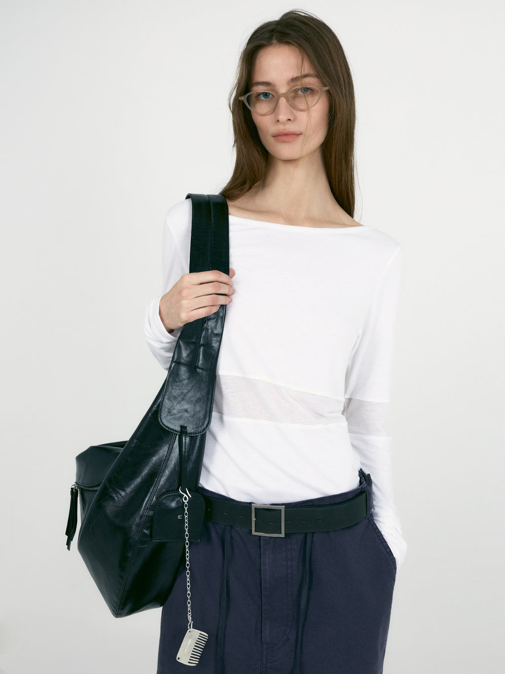 [low_classic] Cocoon Bag
Black