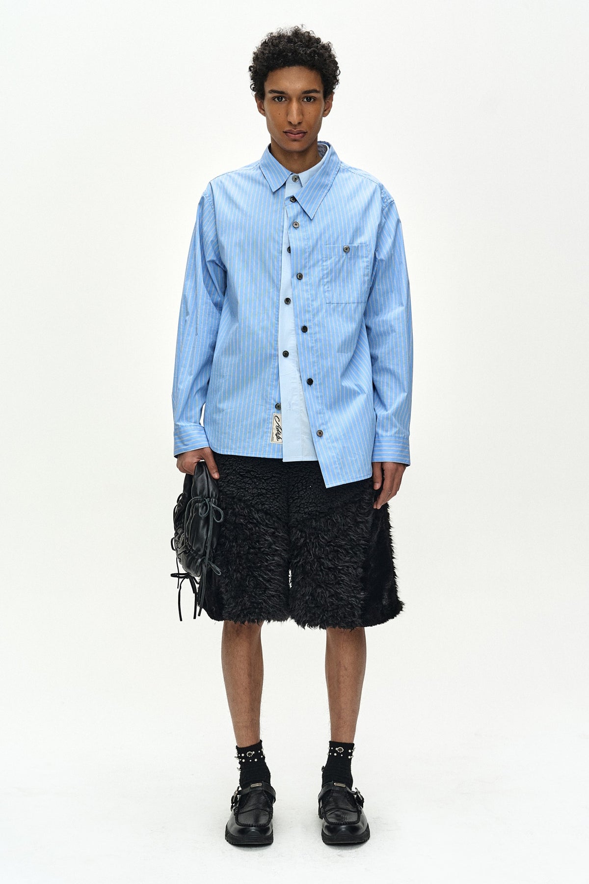 Andersson Bell Asymmetric Layered Shirt