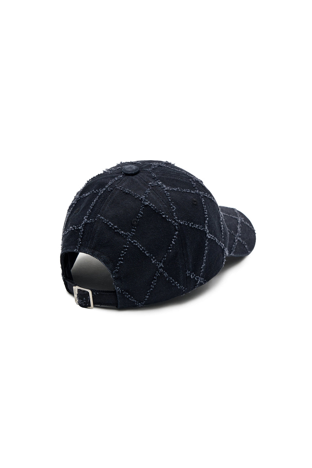 [matinkim] MATIN TYPO QUILTED BALL CAP IN CHARCOAL