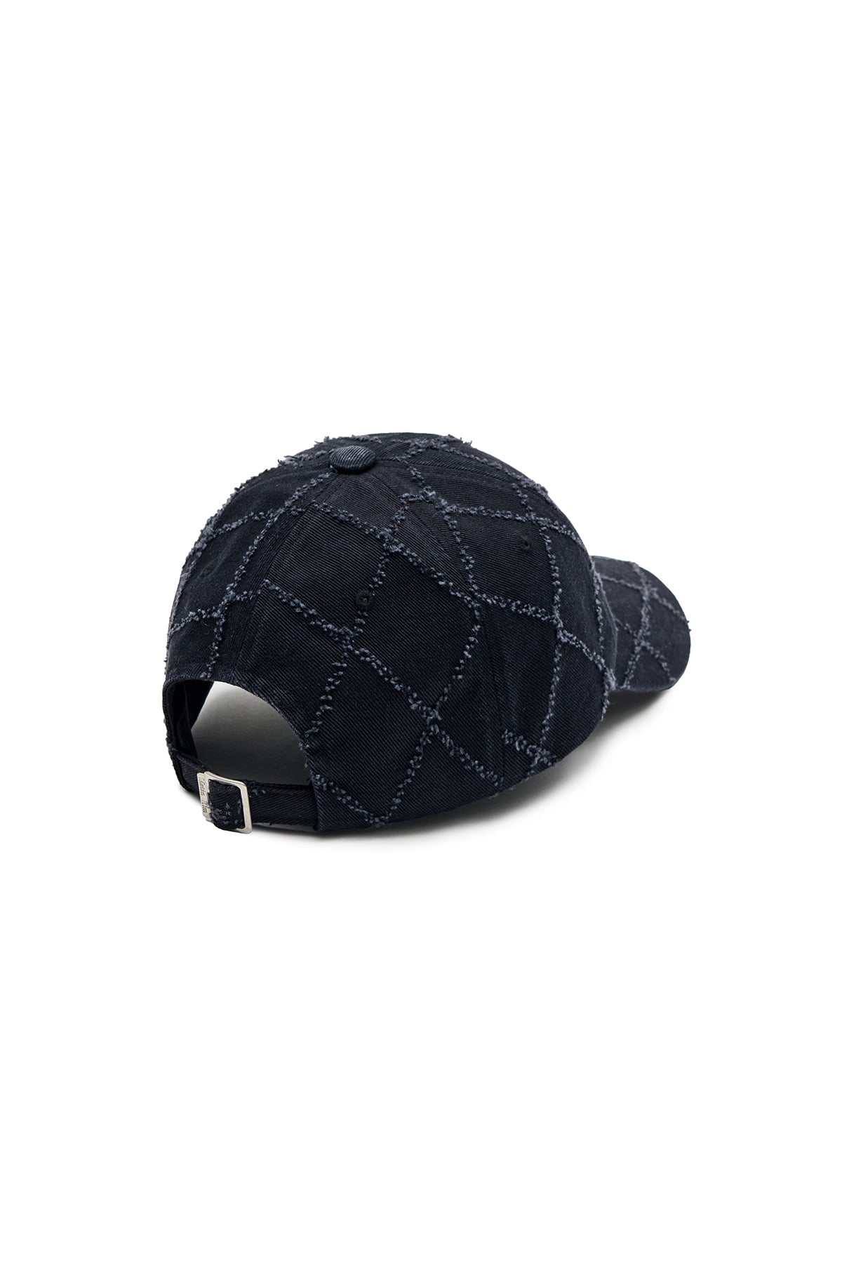 [matinkim] MATIN TYPO QUILTED BALL CAP IN CHARCOAL