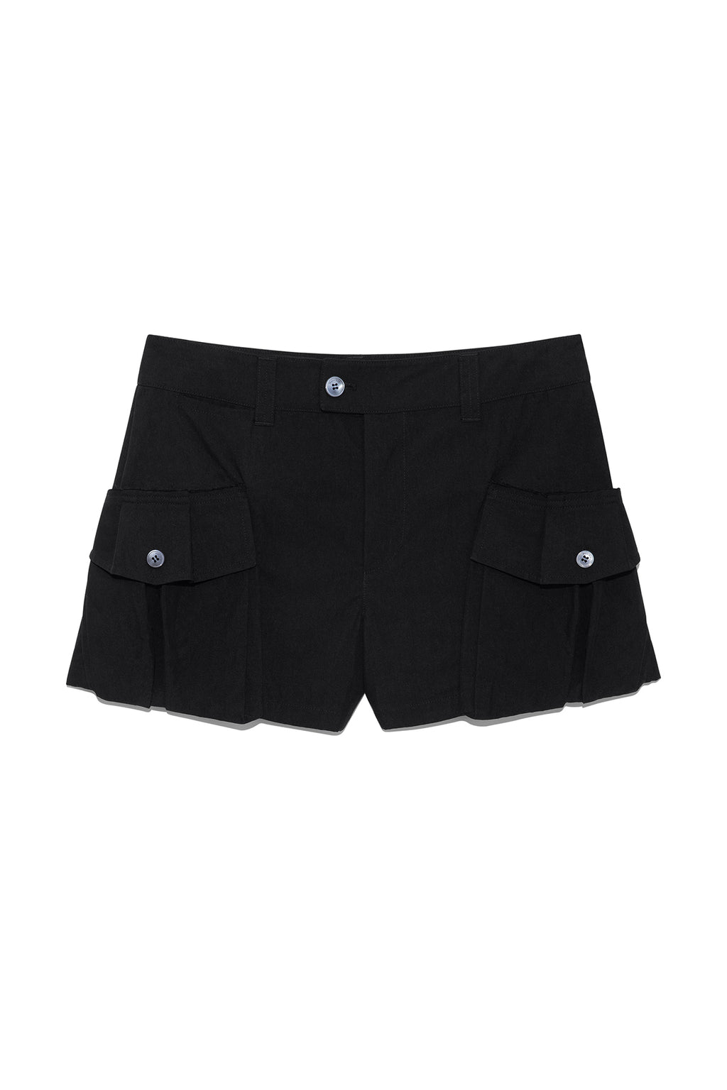 Matinkim Big Pocket Volume Shorts IN Black