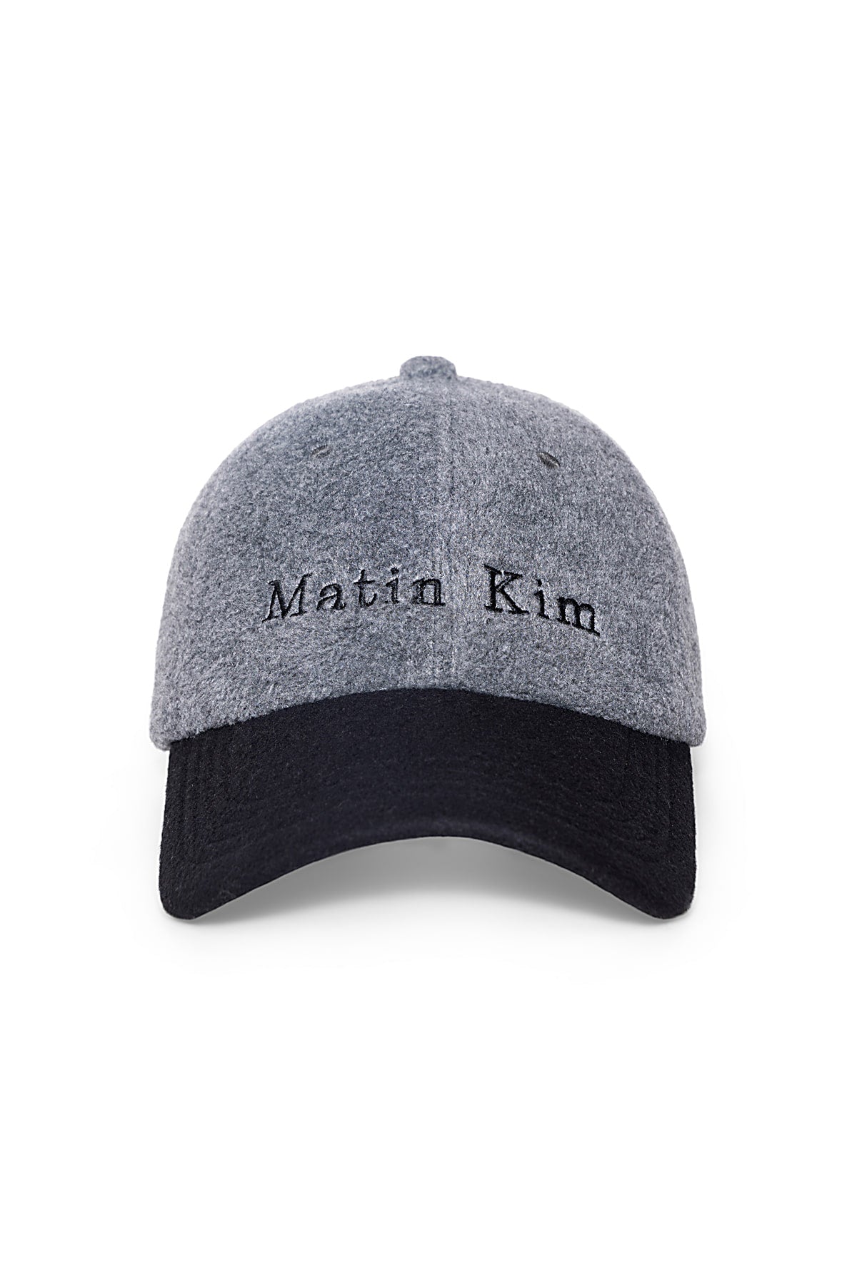 Matinkim Logo Fleece Ball Cap IN Grey