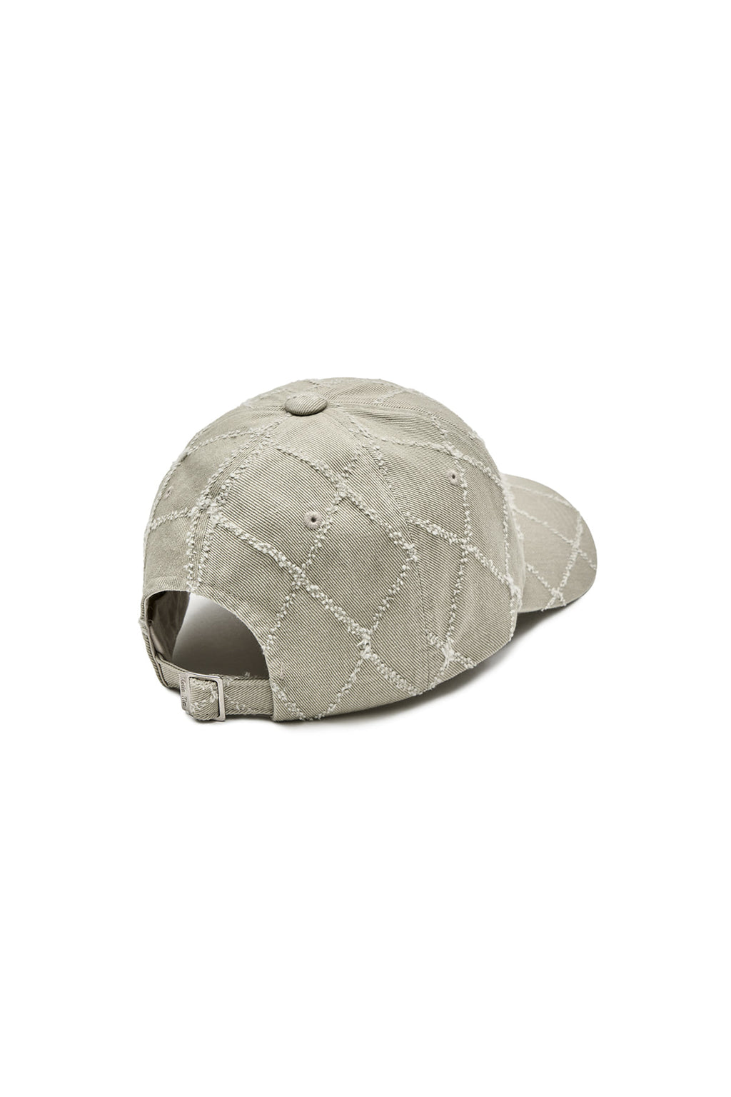 [matinkim] MATIN TYPO QUILTED BALL CAP IN LIGHT KHAKI