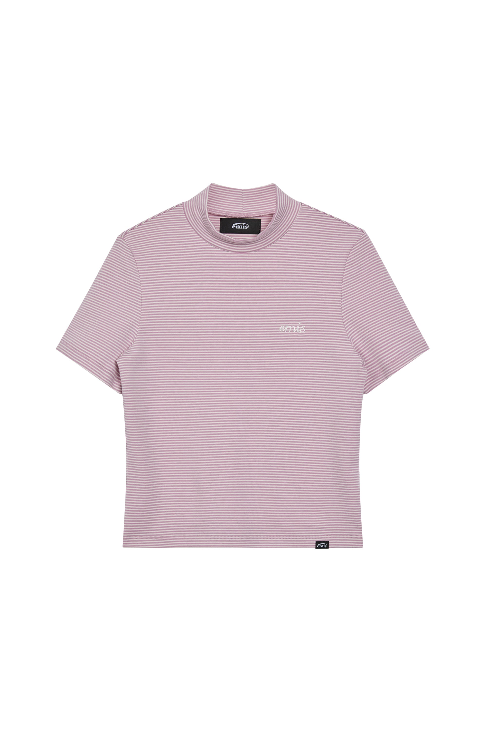 (WOMENS) STRIPE T-SHIRT-PINK