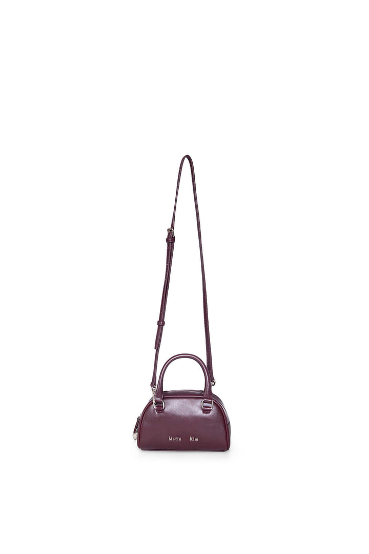 Matinkim Halfmoon Baby Bowling Bag IN Wine