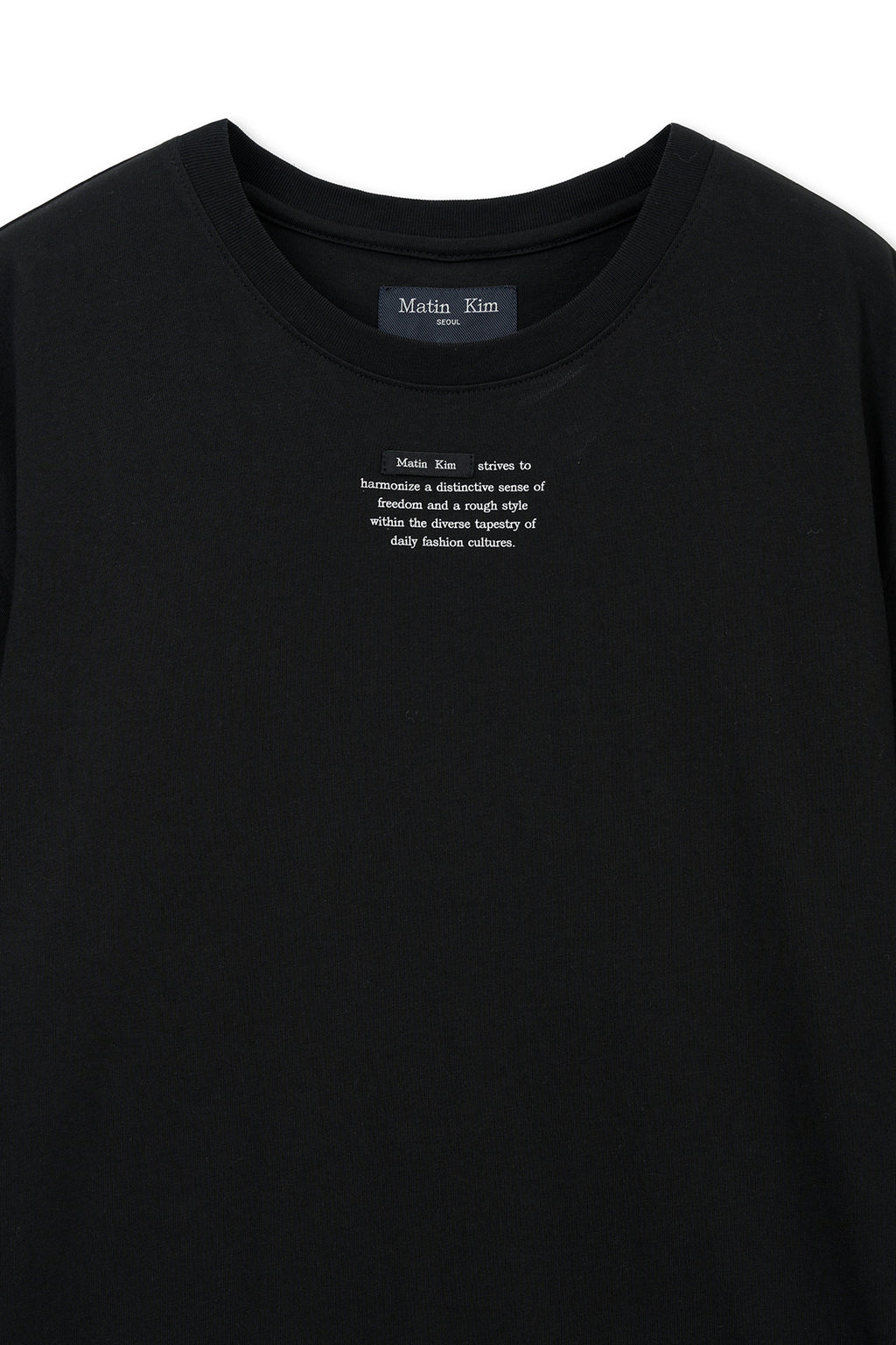 Matinkim Label Point Lettering Top IN Black