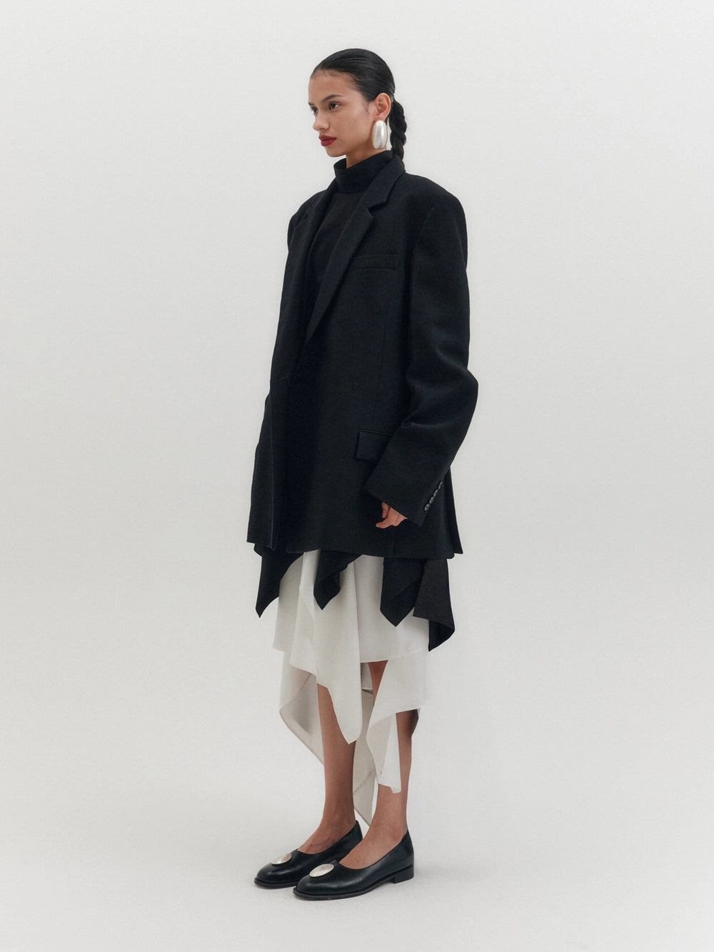 EENK Transformable Single Blazer - Black
