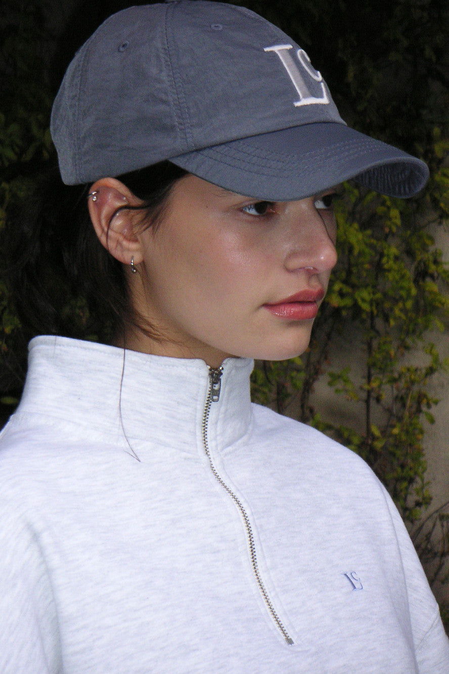 Low Classic Nylon Lc Cap Charcoal